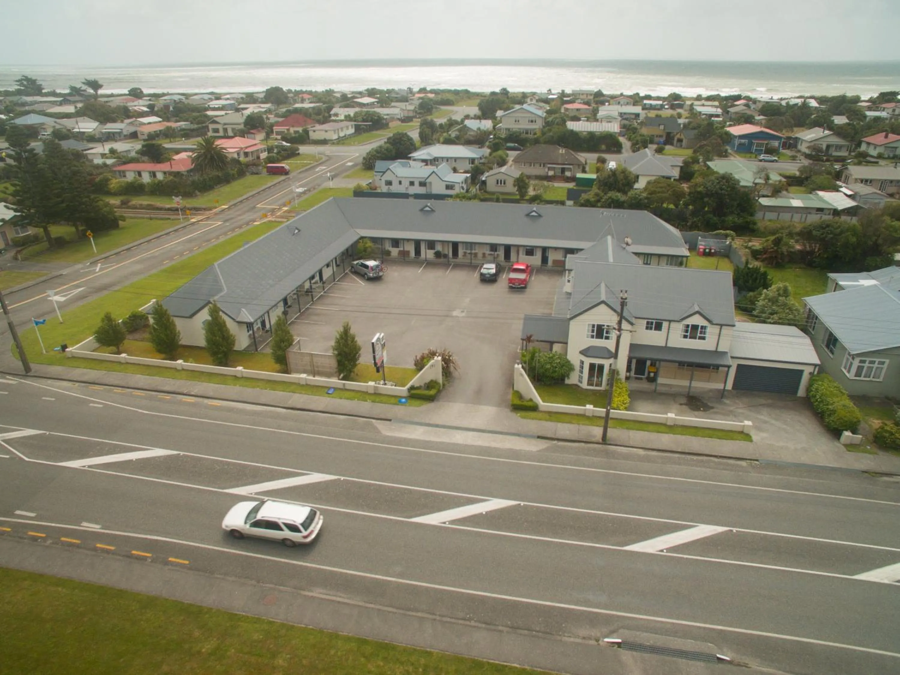 Bird's eye view in Fitzherbert Court Motel