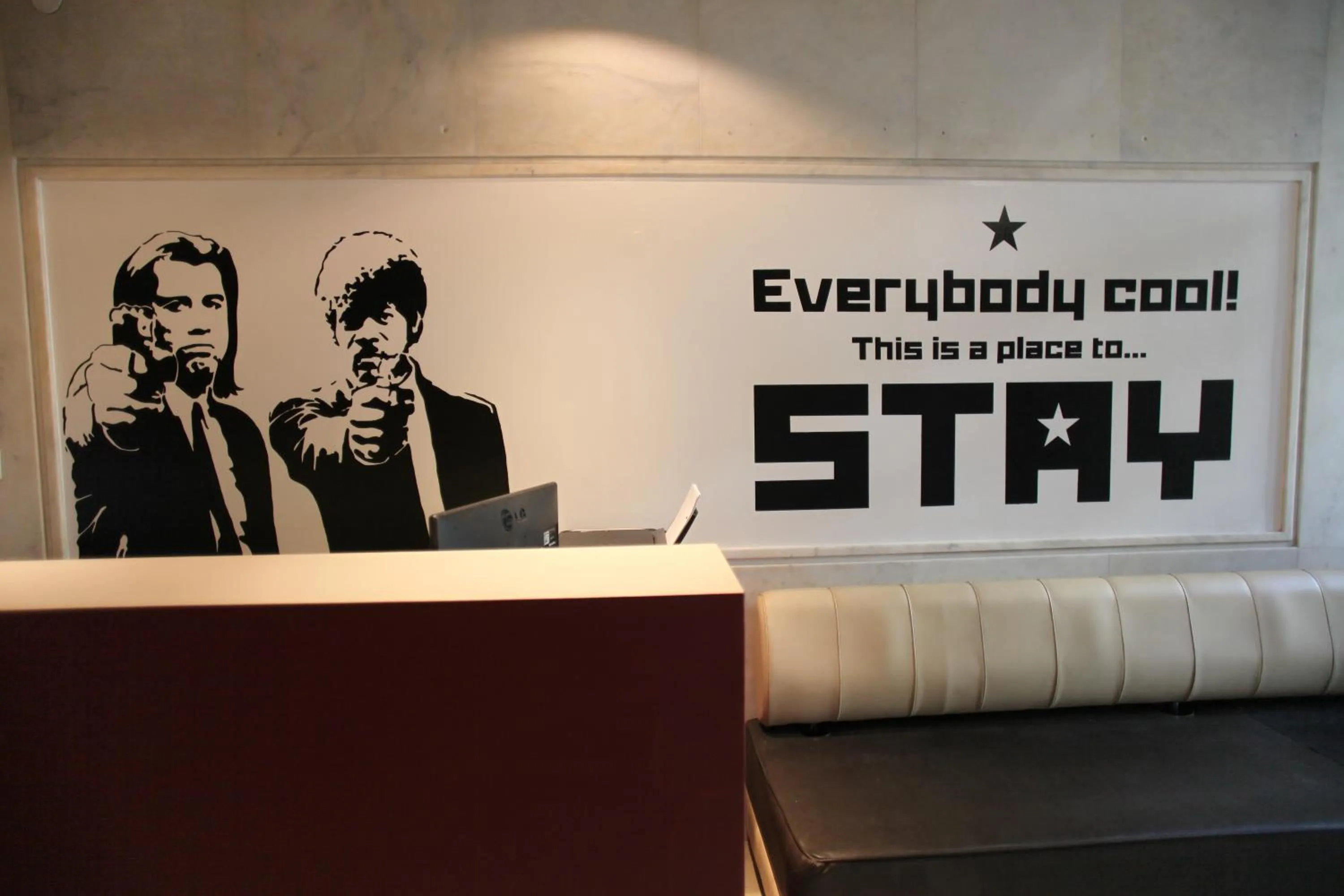 Lobby or reception in Stay Hybrid Youth Hostel