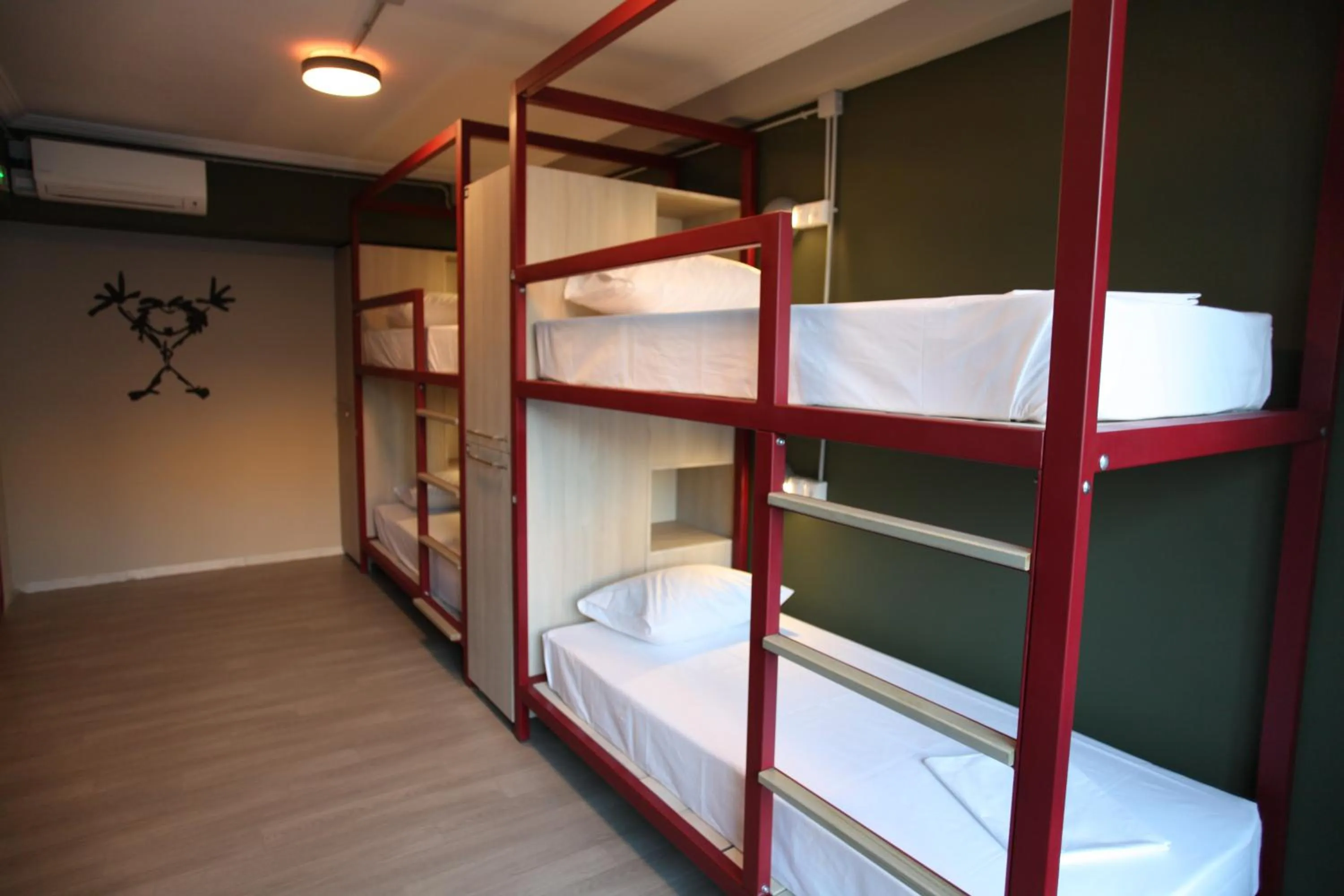 bunk bed, Bed in Stay Hybrid Youth Hostel