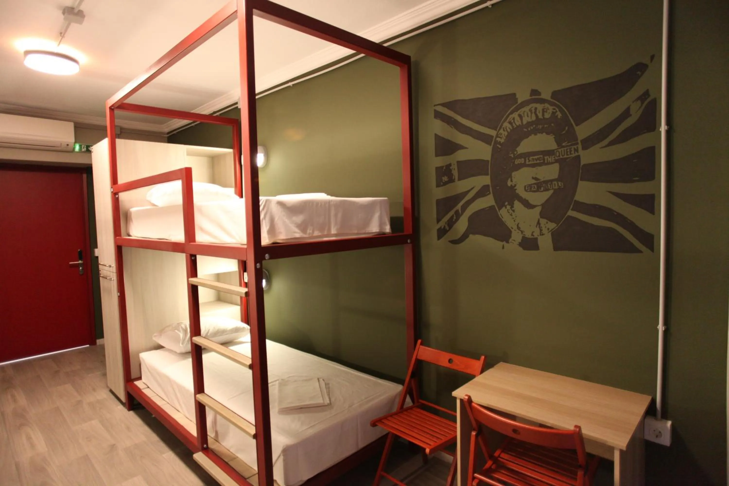bunk bed, Bed in Stay Hybrid Youth Hostel