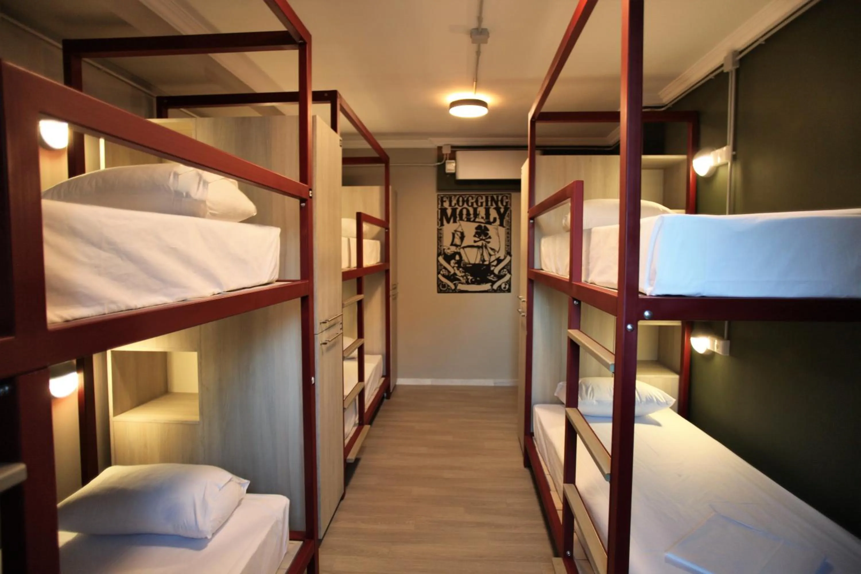 bunk bed, Bed in Stay Hybrid Youth Hostel