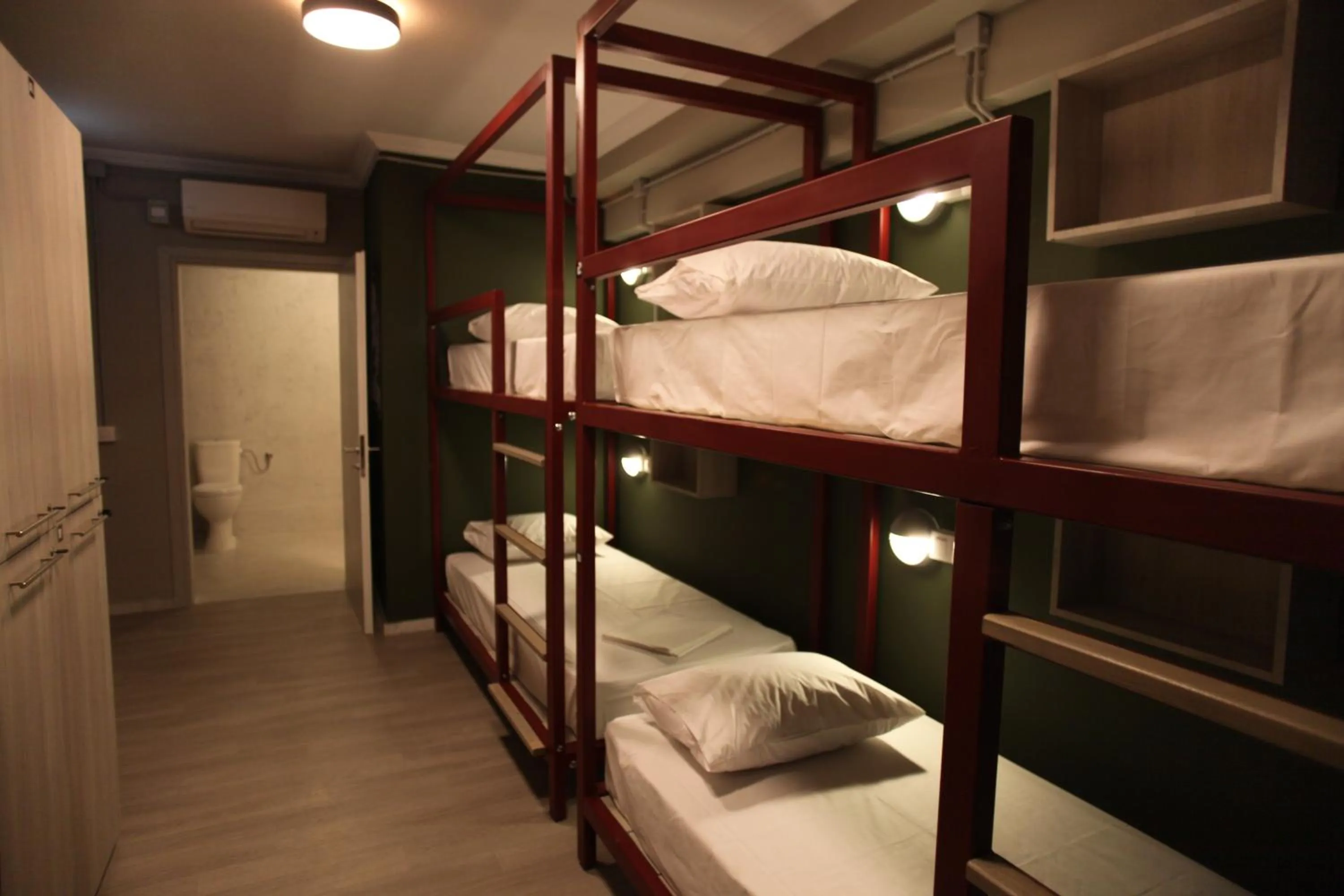 bunk bed, Bed in Stay Hybrid Youth Hostel
