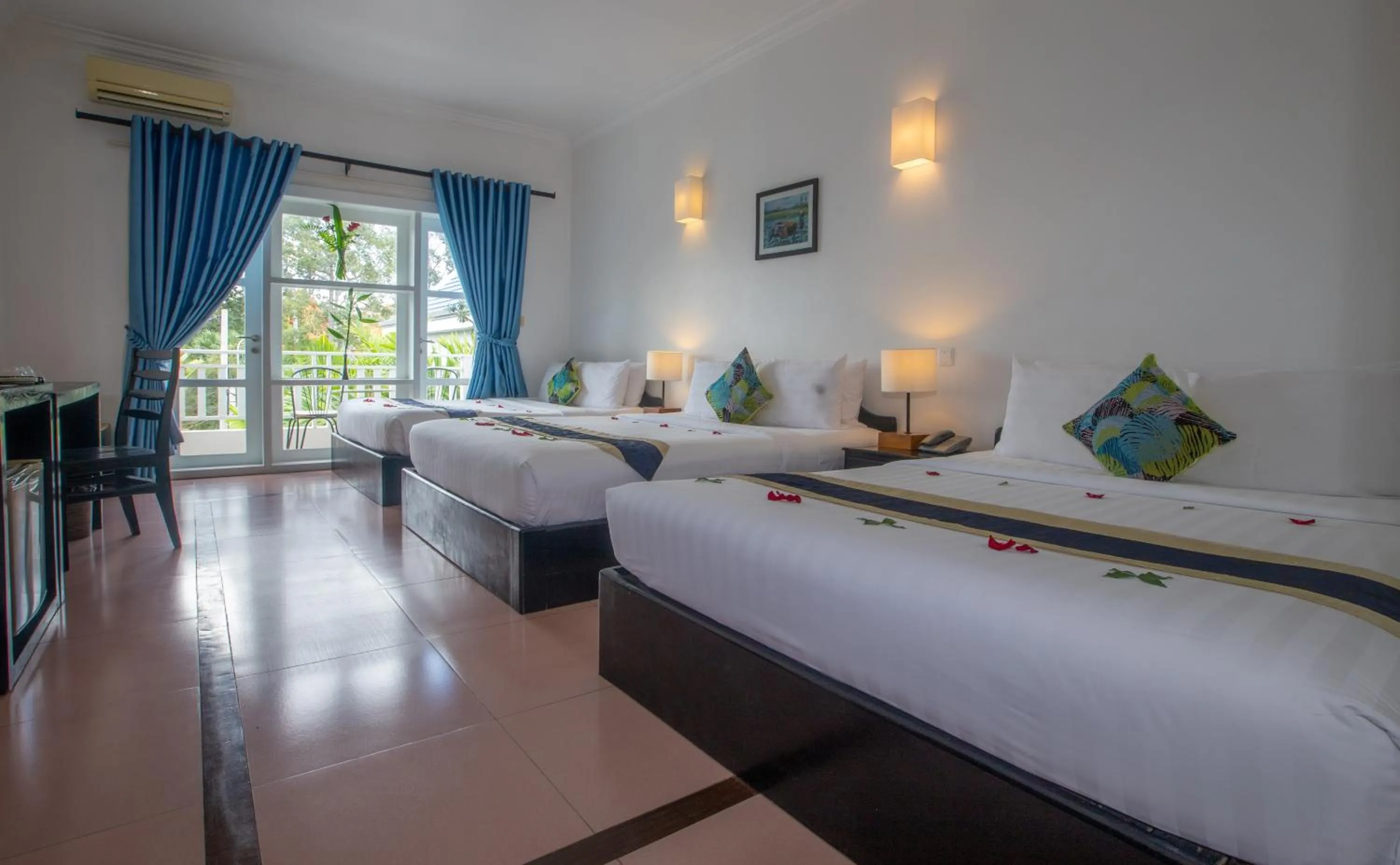 Bedroom, Bed in Amber Angkor Villa Hotel & Spa