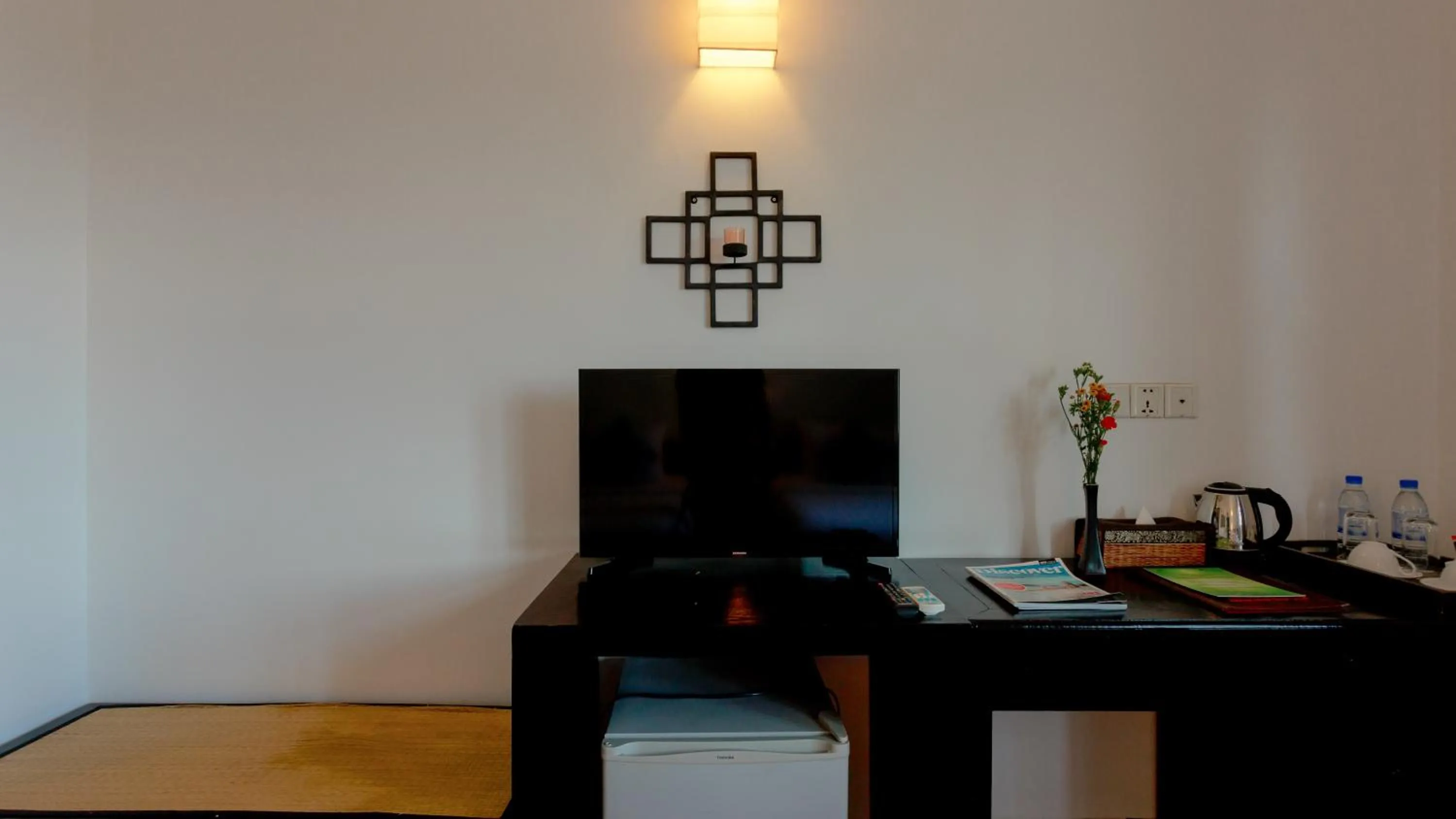 Bed in Amber Angkor Villa Hotel & Spa