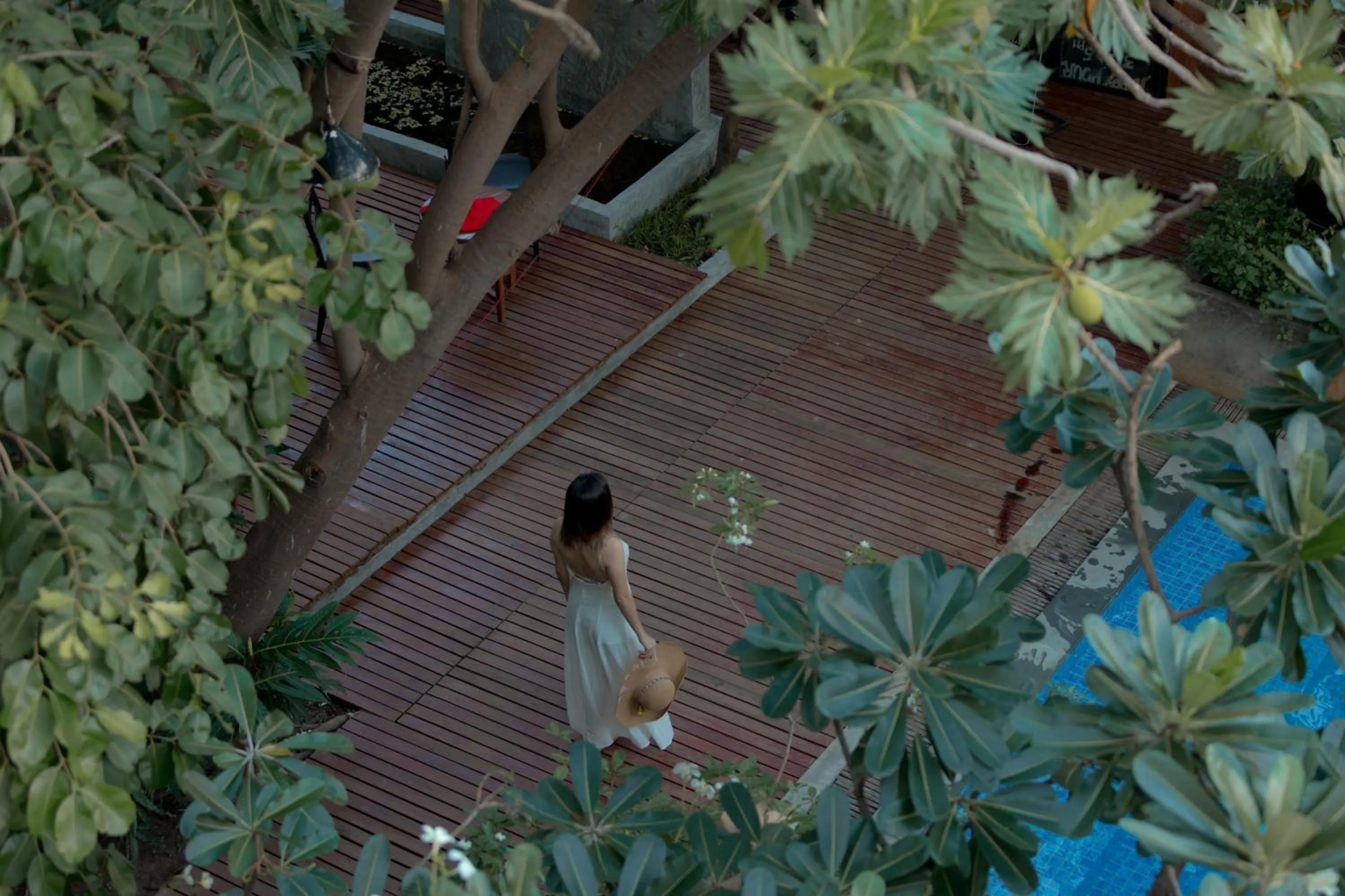 Swimming pool in Amber Angkor Villa Hotel & Spa