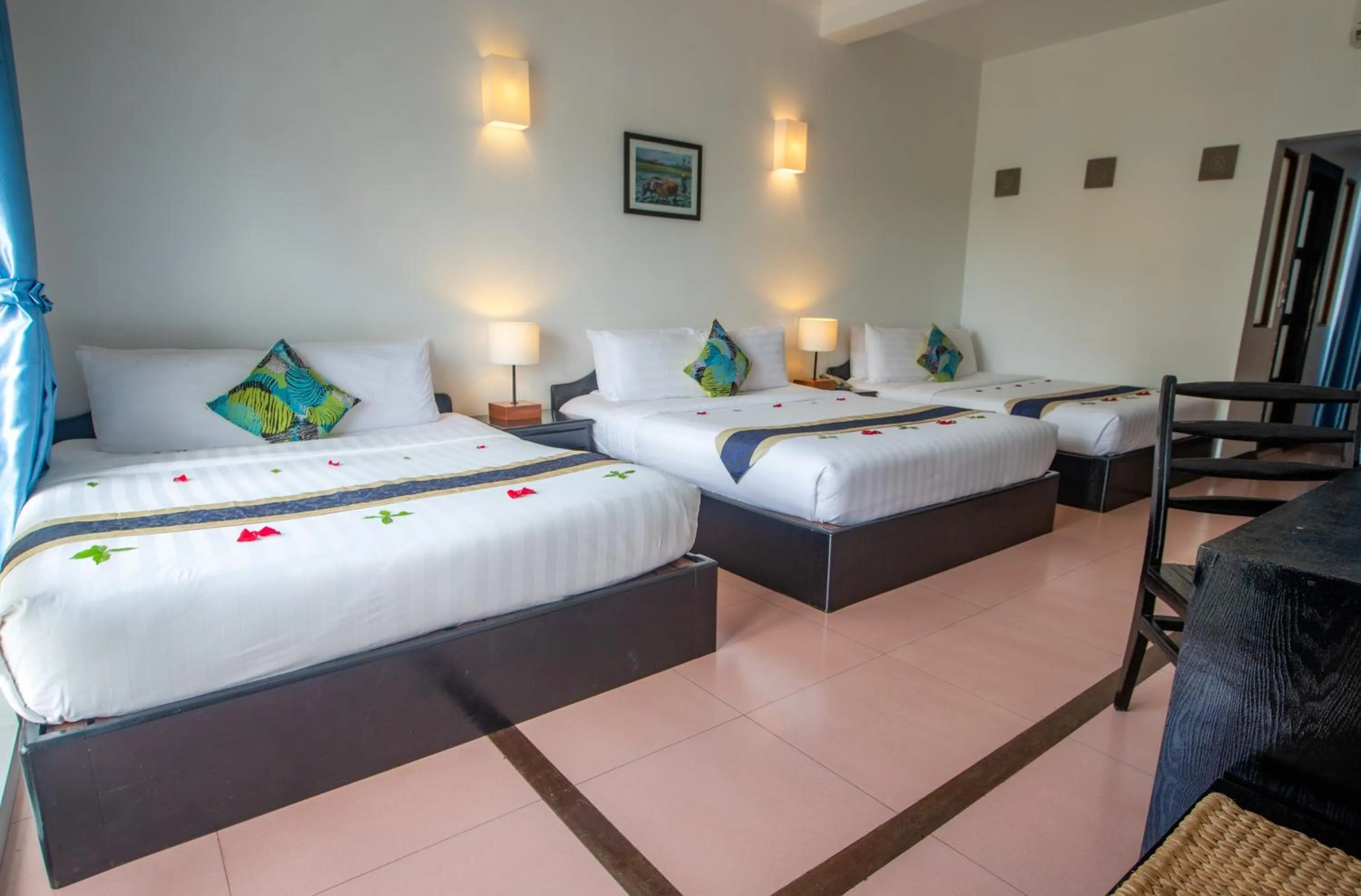 Bedroom, Bed in Amber Angkor Villa Hotel & Spa