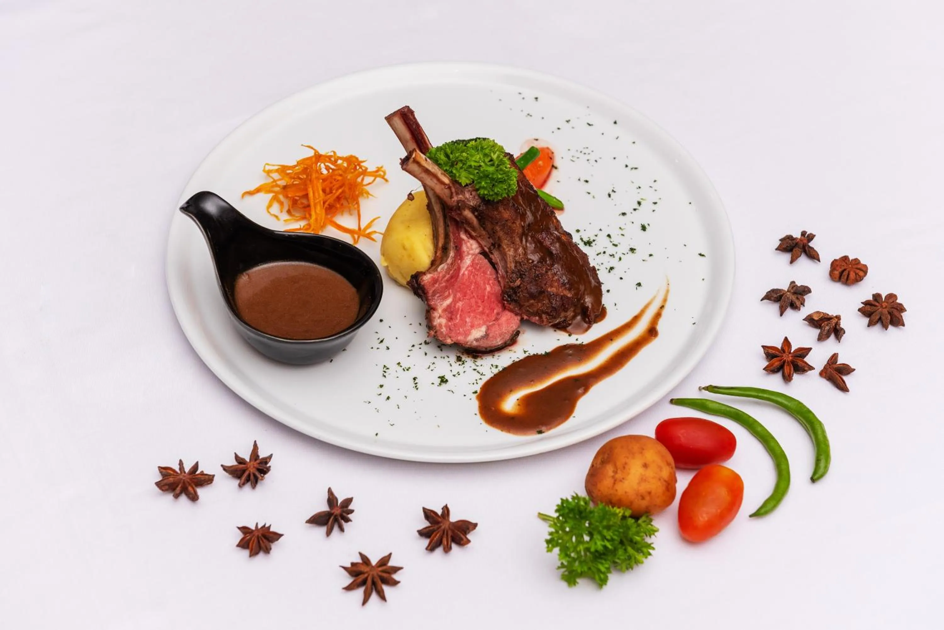 Food in Amber Angkor Villa Hotel & Spa