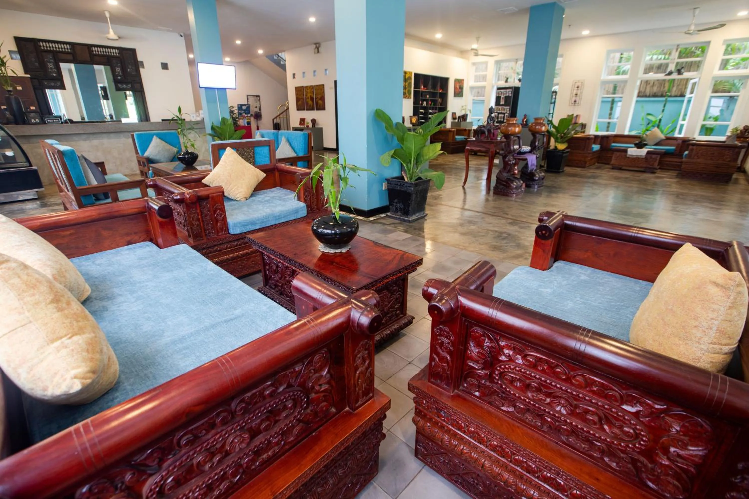 Lobby or reception in Amber Angkor Villa Hotel & Spa