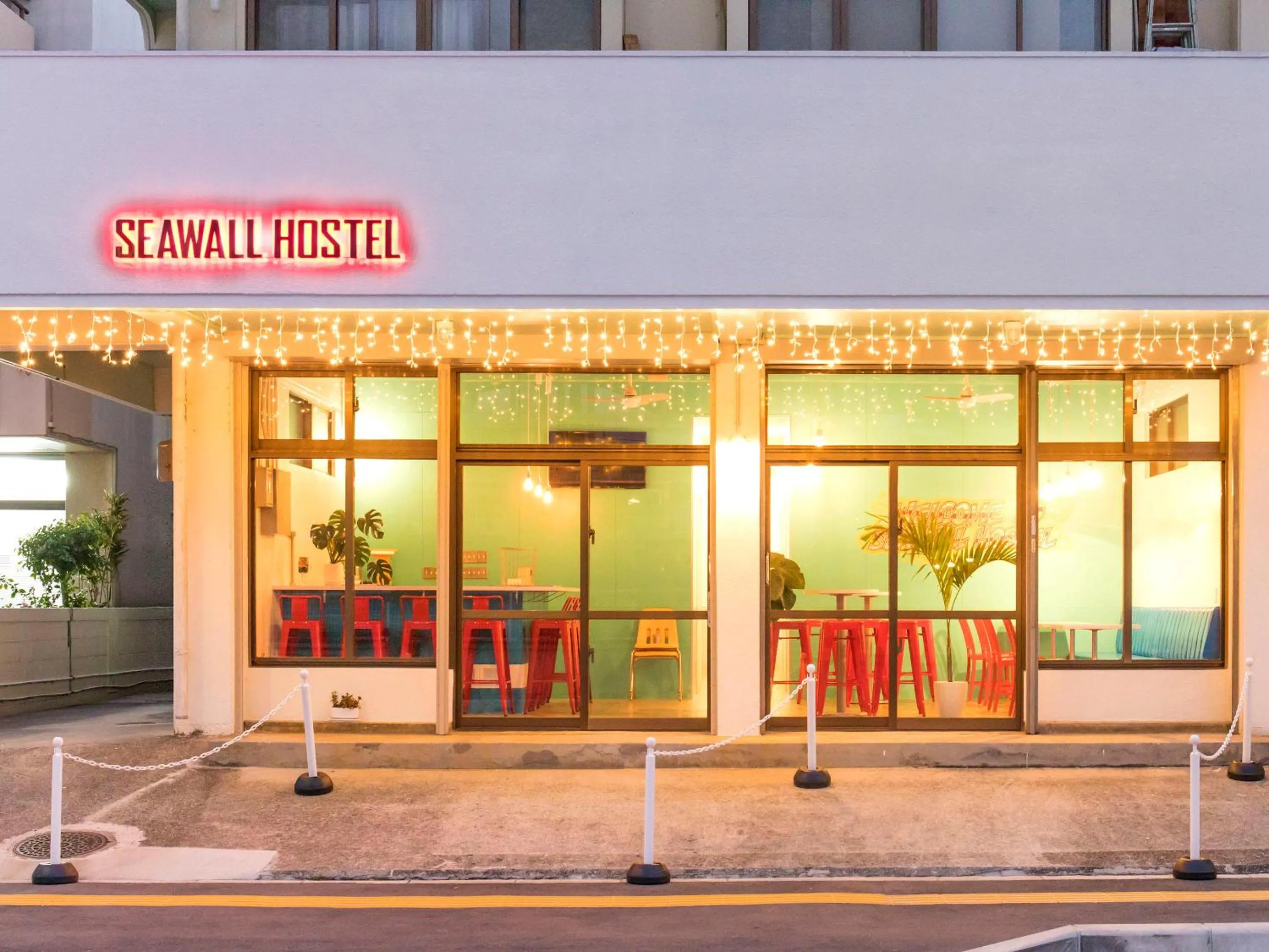 Property building in Seawall Hostel