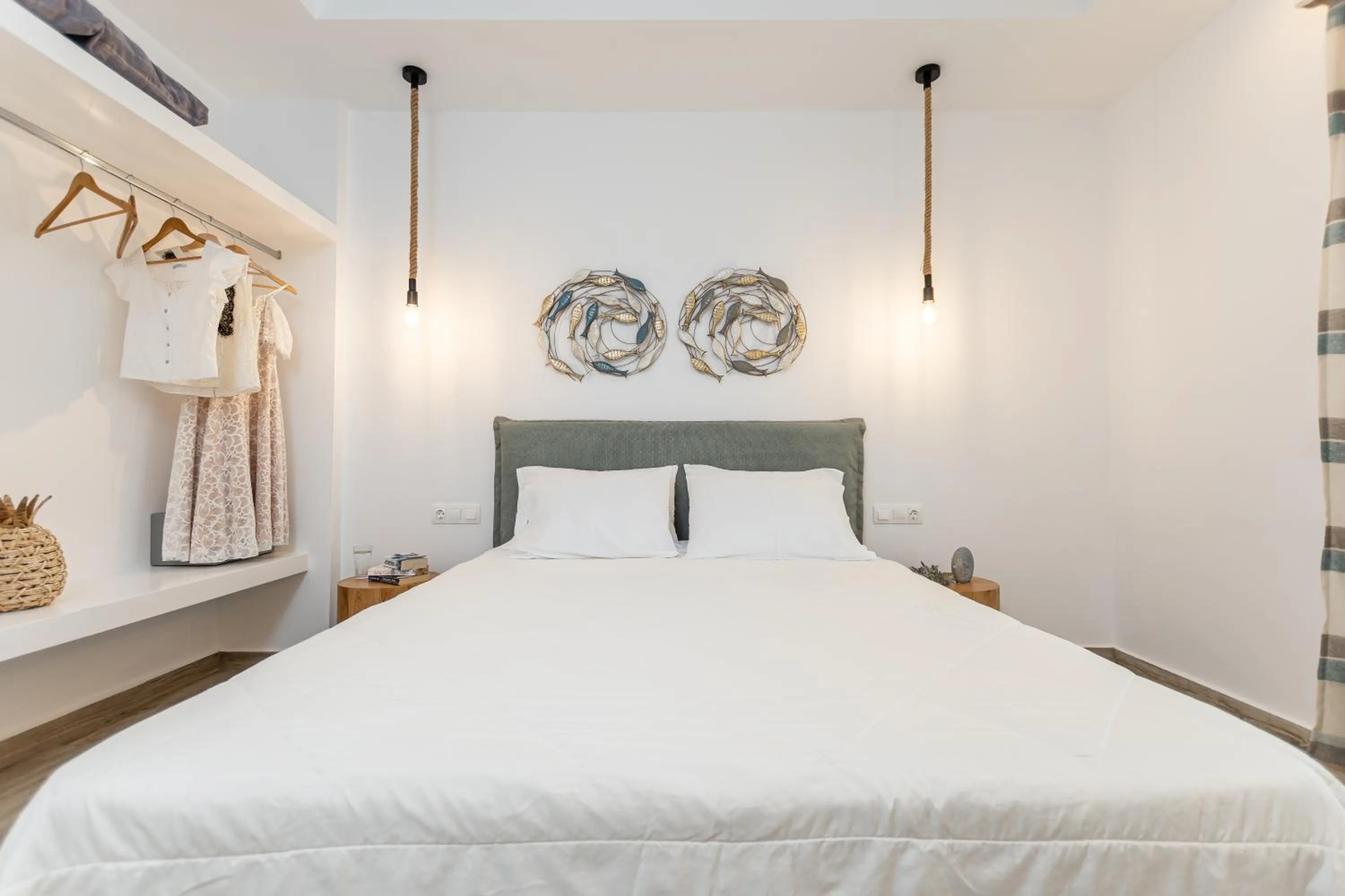 Bed in Sun Beach Hotel