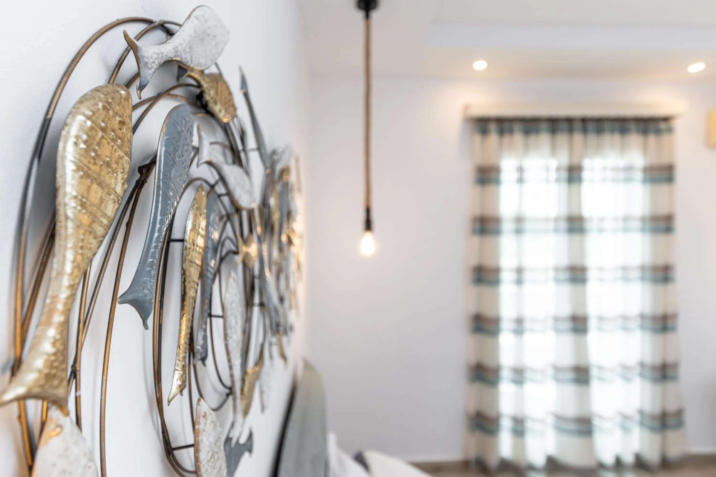 Decorative detail in Sun Beach Hotel