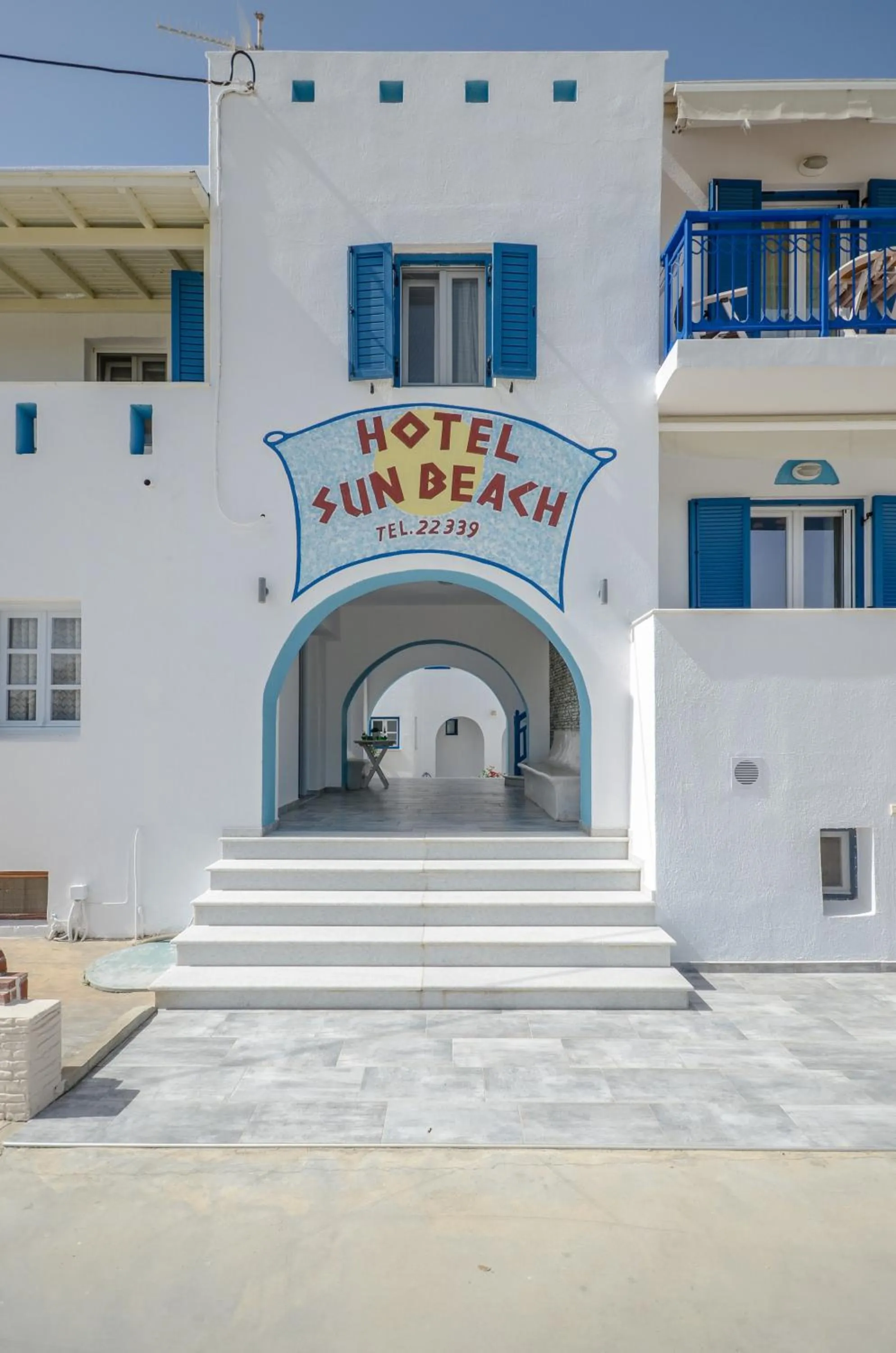 Property building in Sun Beach Hotel