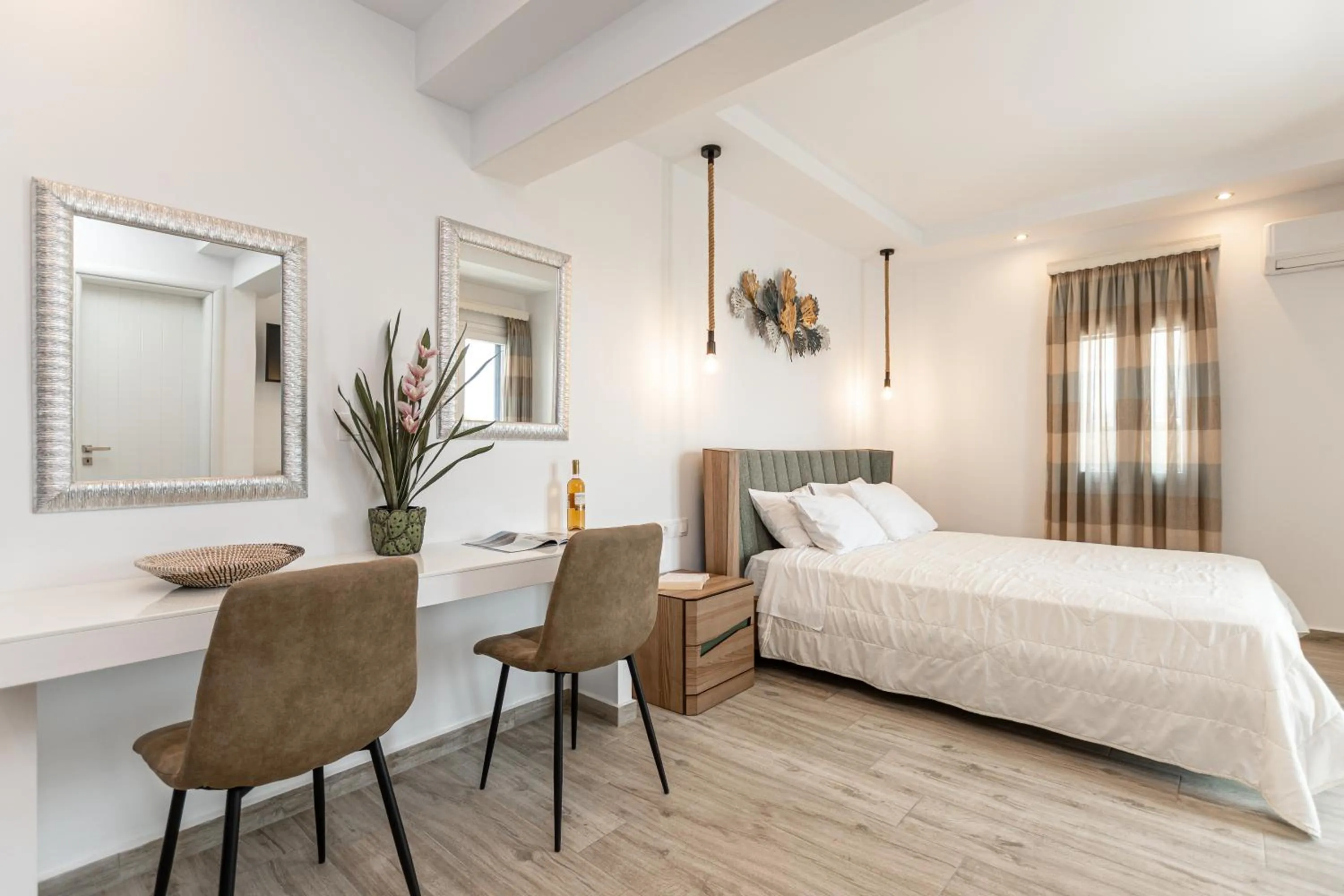 Bed in Sun Beach Hotel