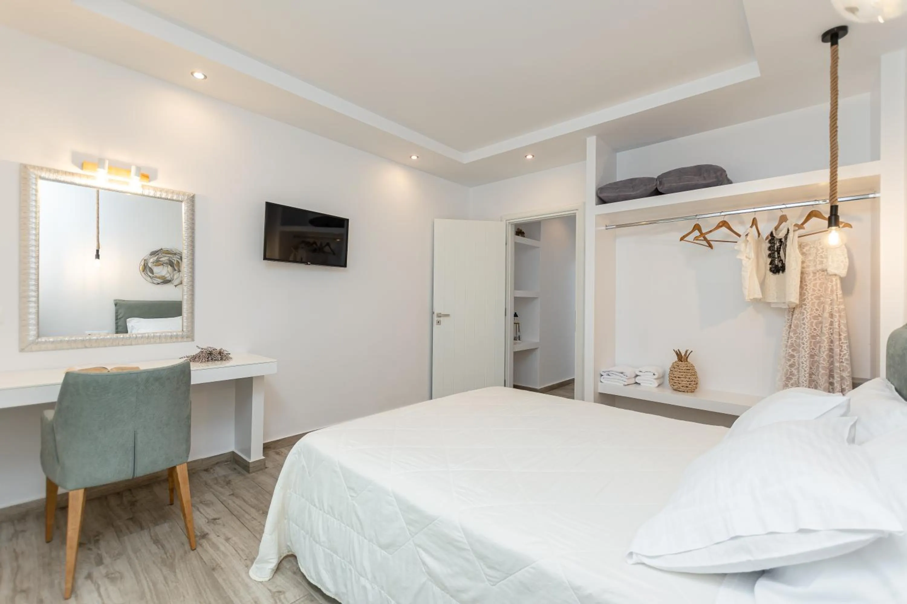 Bed in Sun Beach Hotel