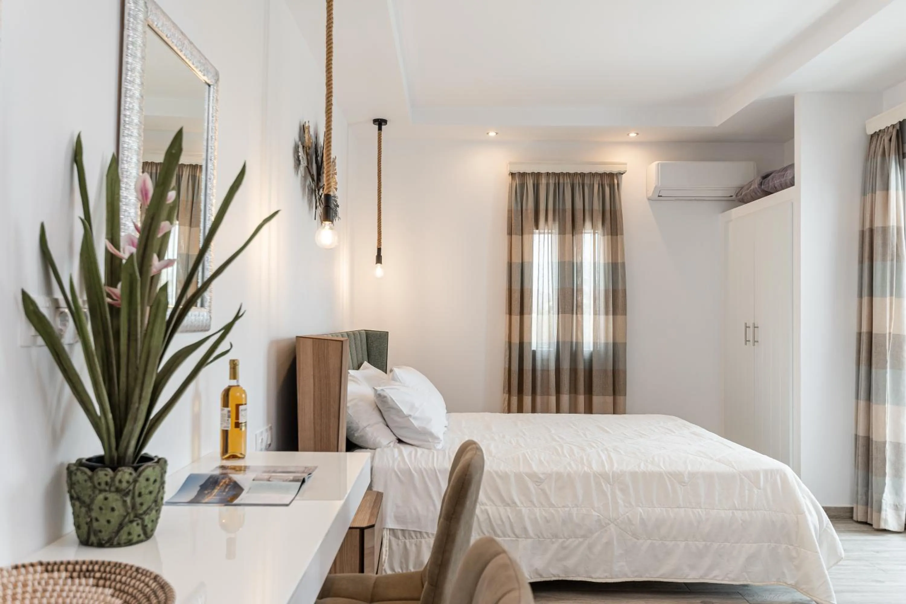 Bed in Sun Beach Hotel