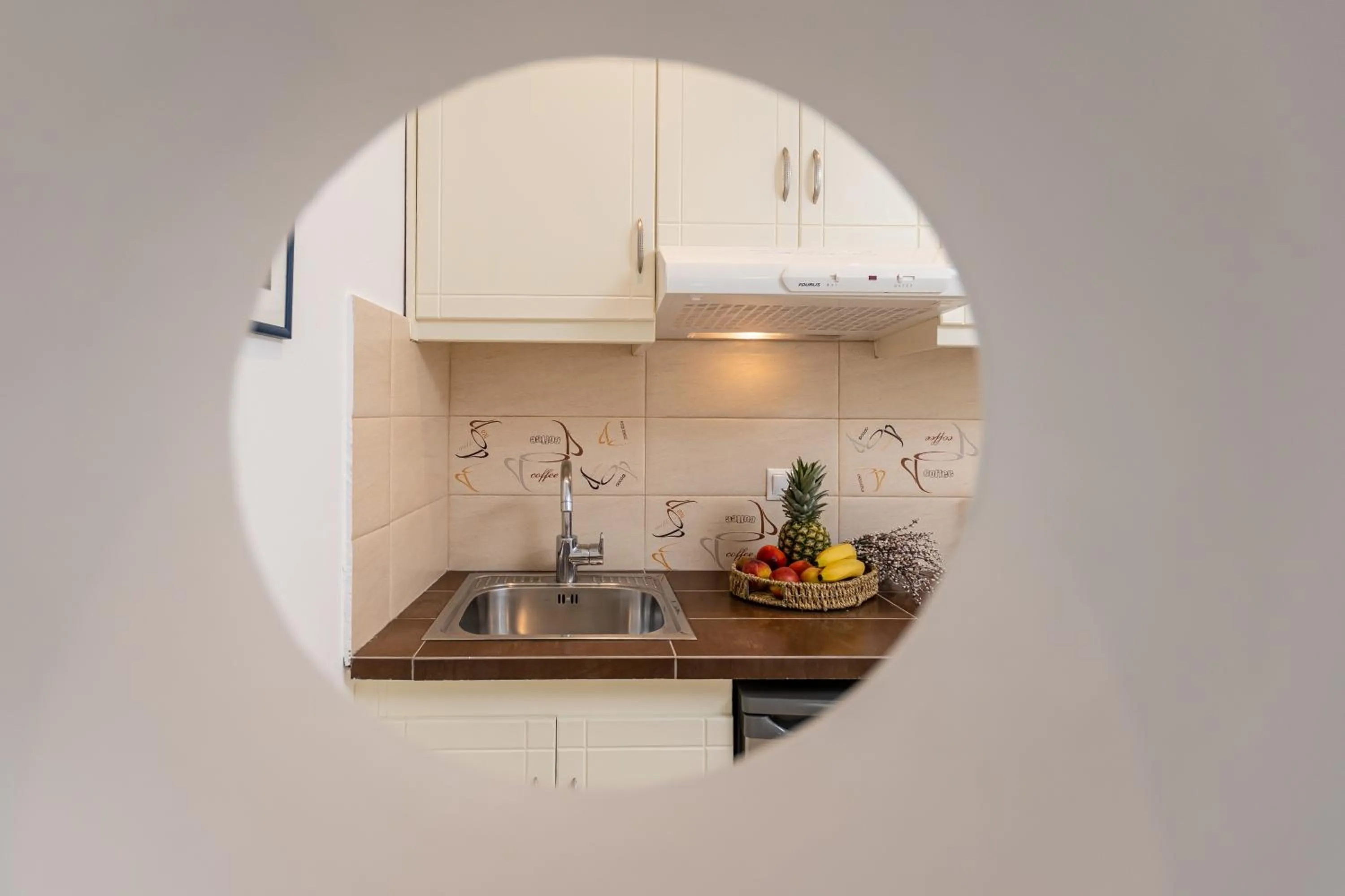 Kitchen or kitchenette in Sun Beach Hotel