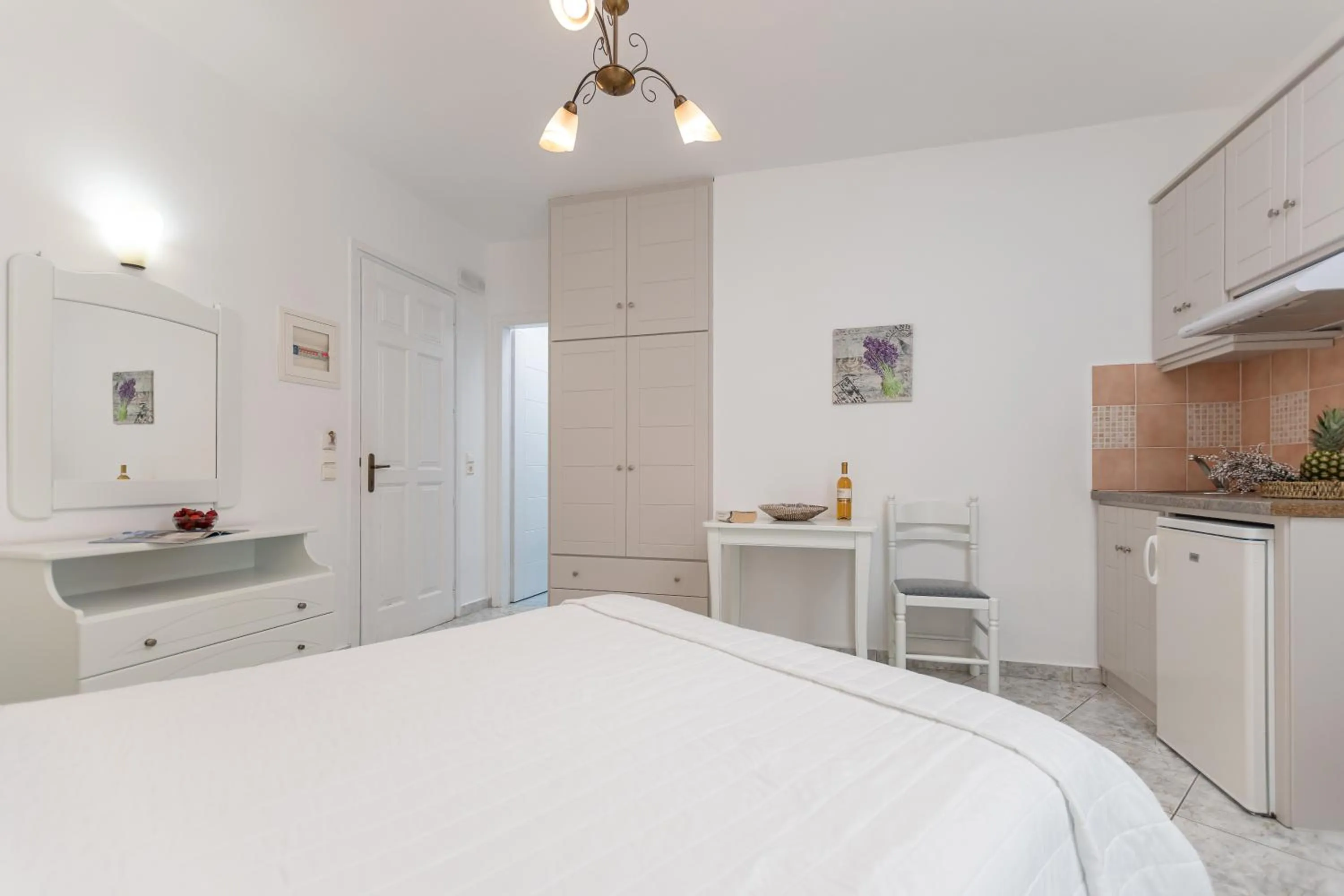 Bed in Sun Beach Hotel