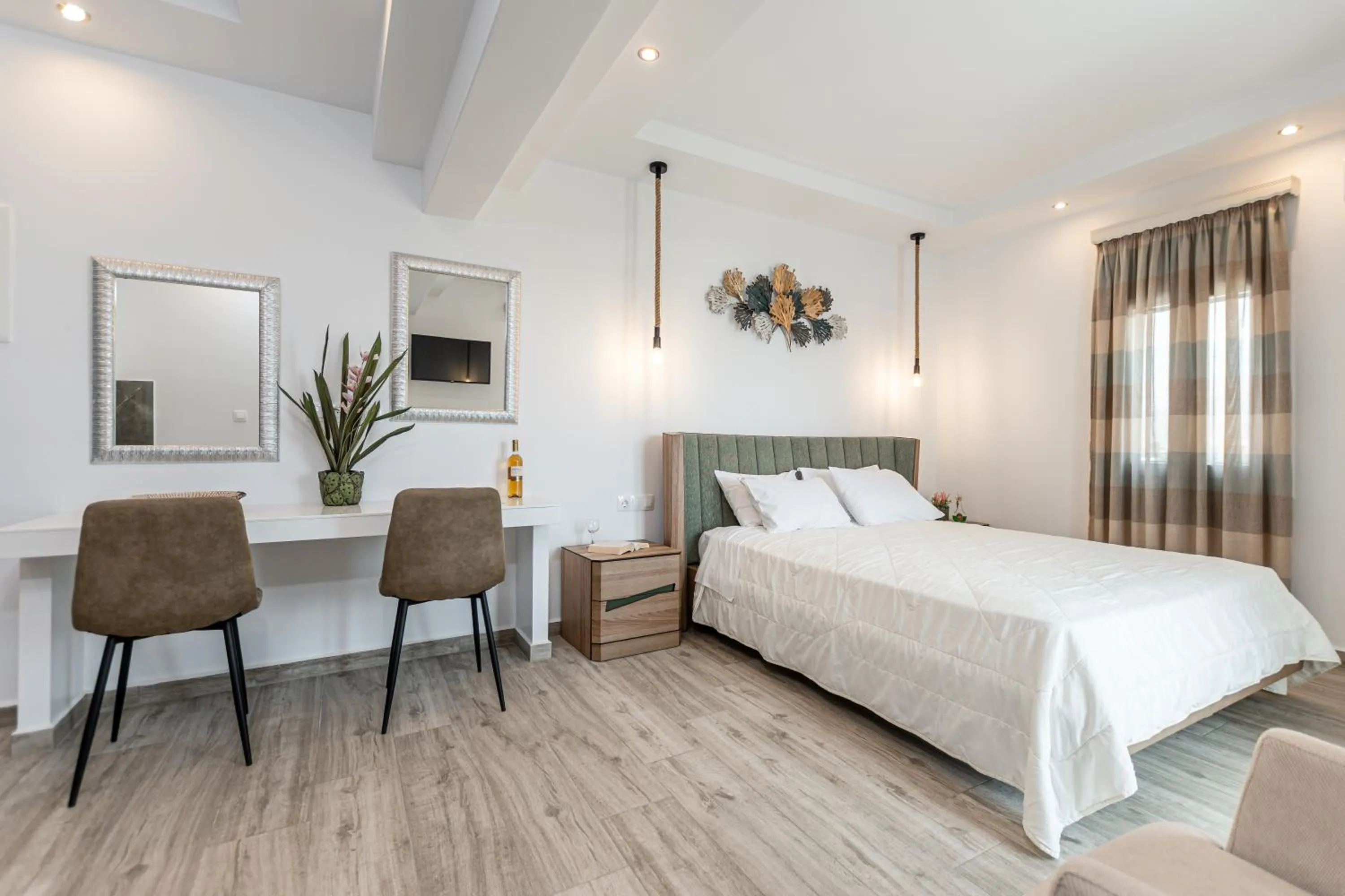 Bed in Sun Beach Hotel