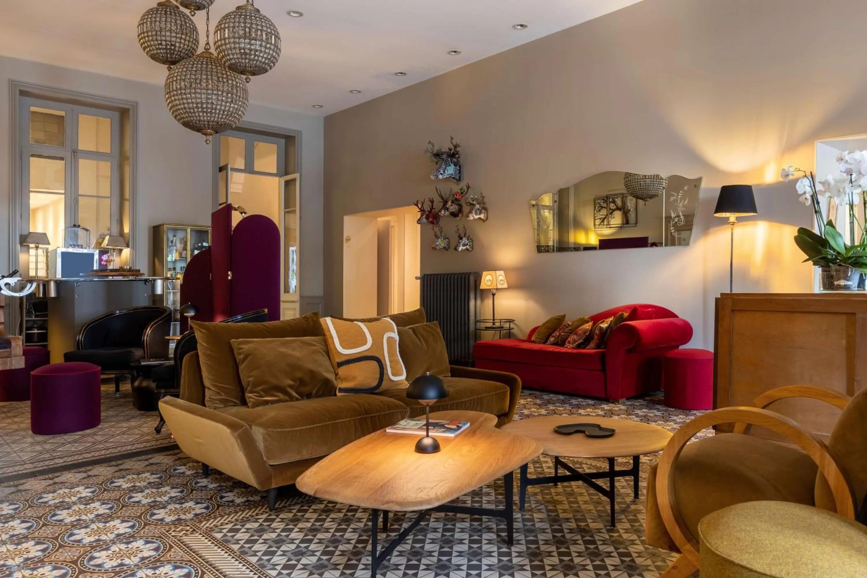 Lobby or reception in Best Western Plus d'Europe et d'Angleterre