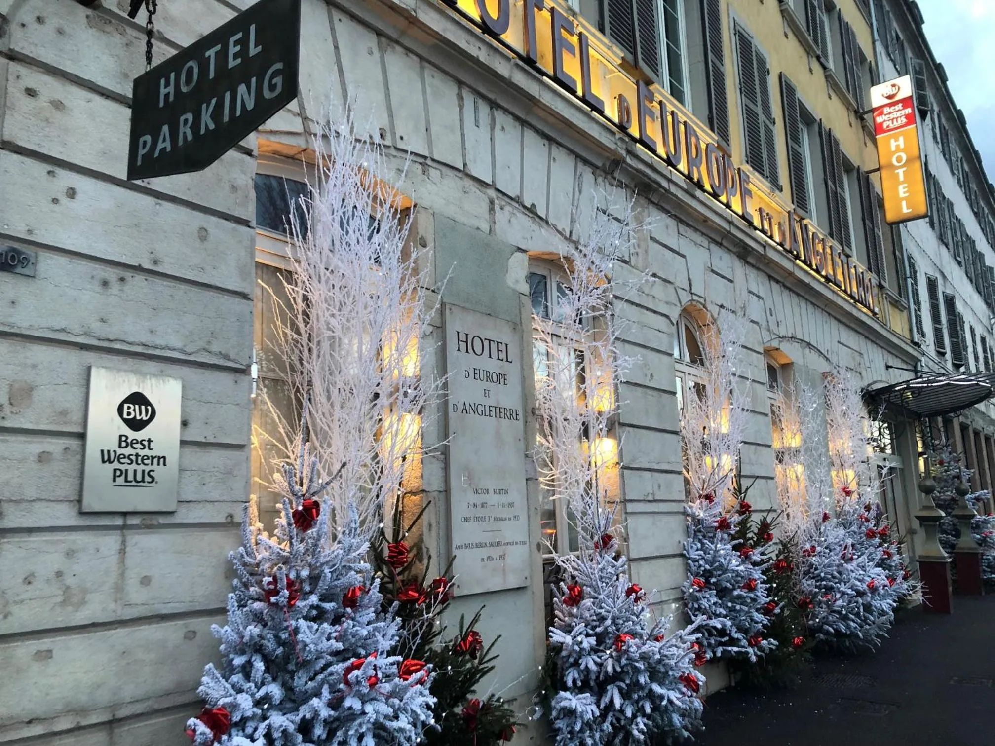 Property building in Best Western Plus d'Europe et d'Angleterre