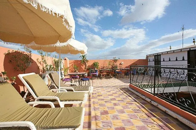 Balcony/Terrace in Riad Essaoussan
