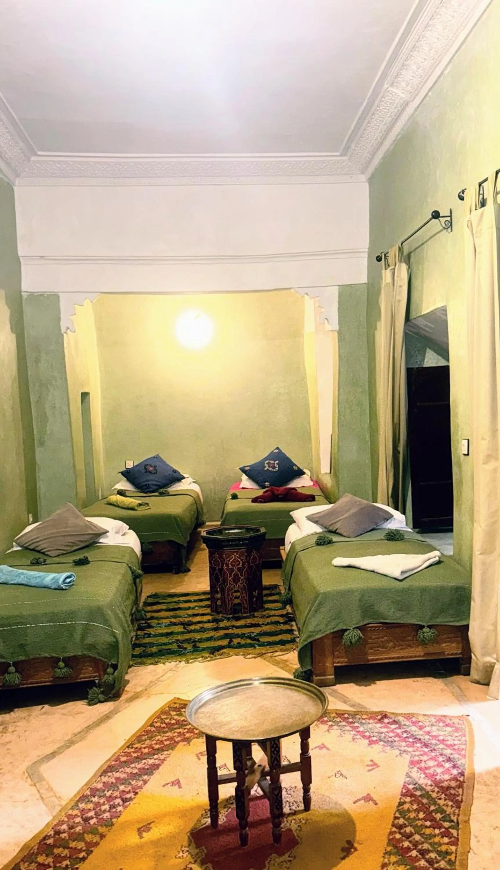 Bed in Riad Essaoussan