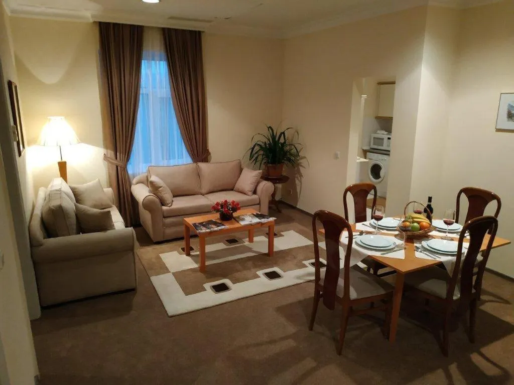 Living room in City Mansion ApartHotel