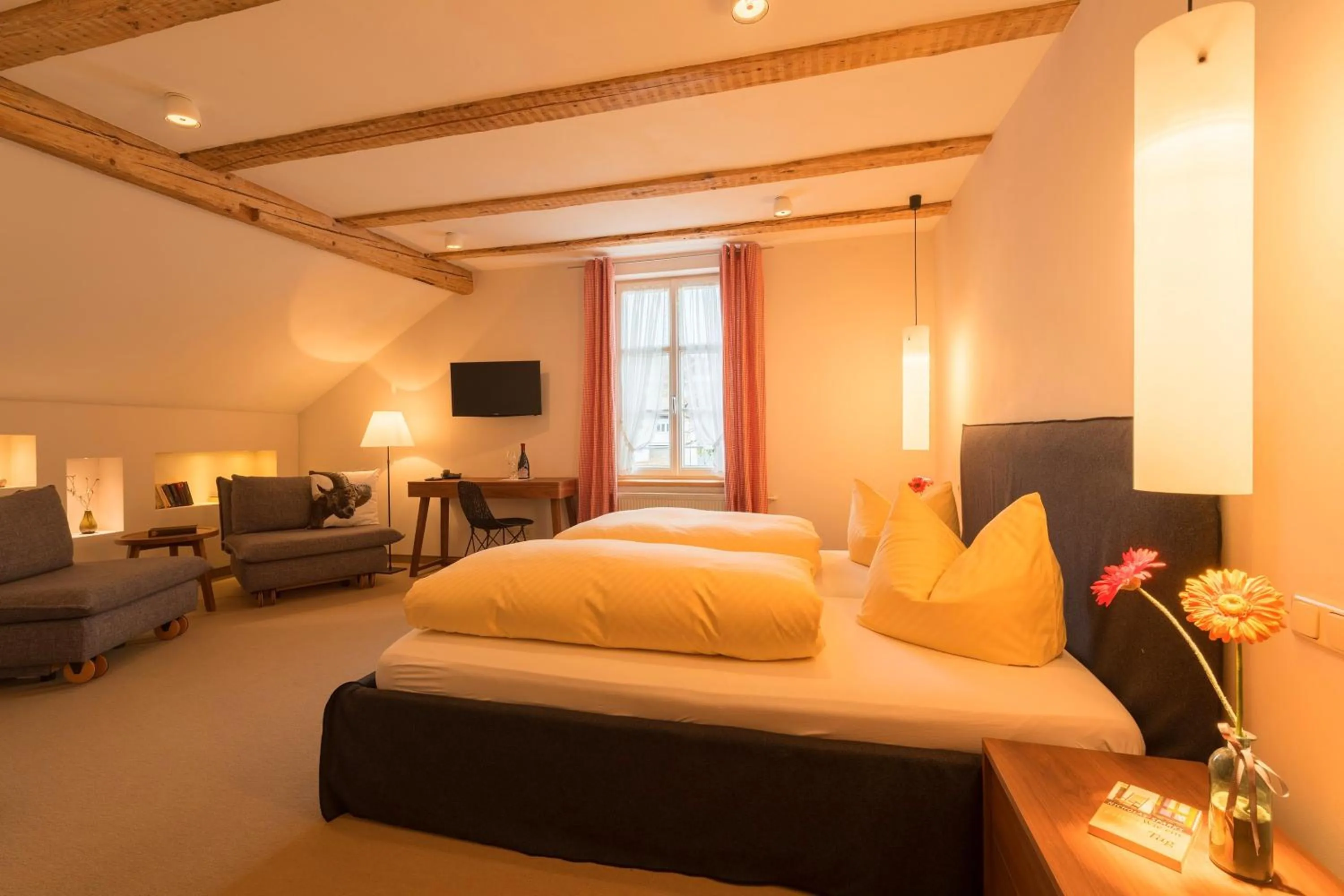 Bed in Landgasthof Rössle - Beim Kräuterwirt