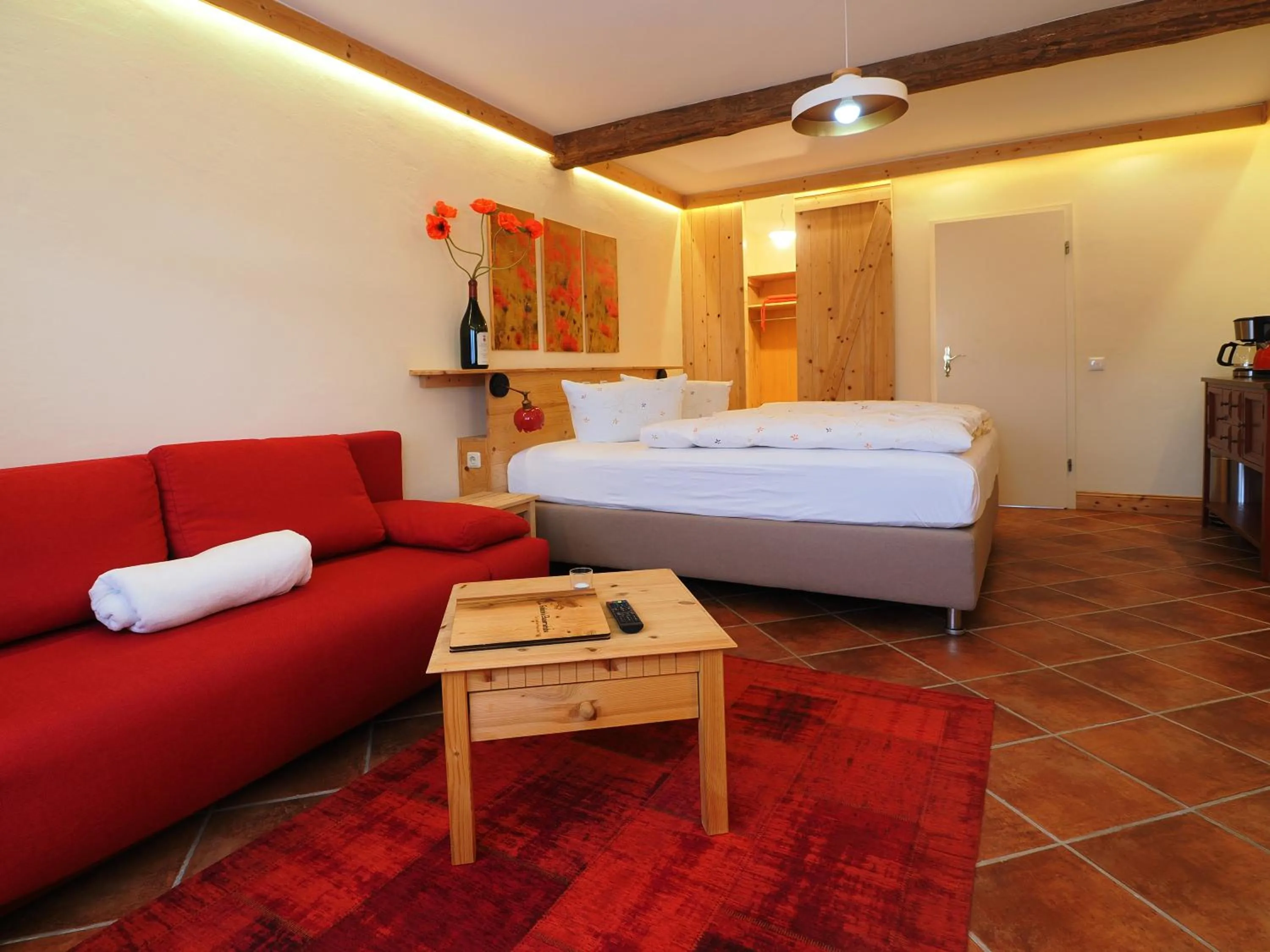 Bed in Bauernstube Morgenitz