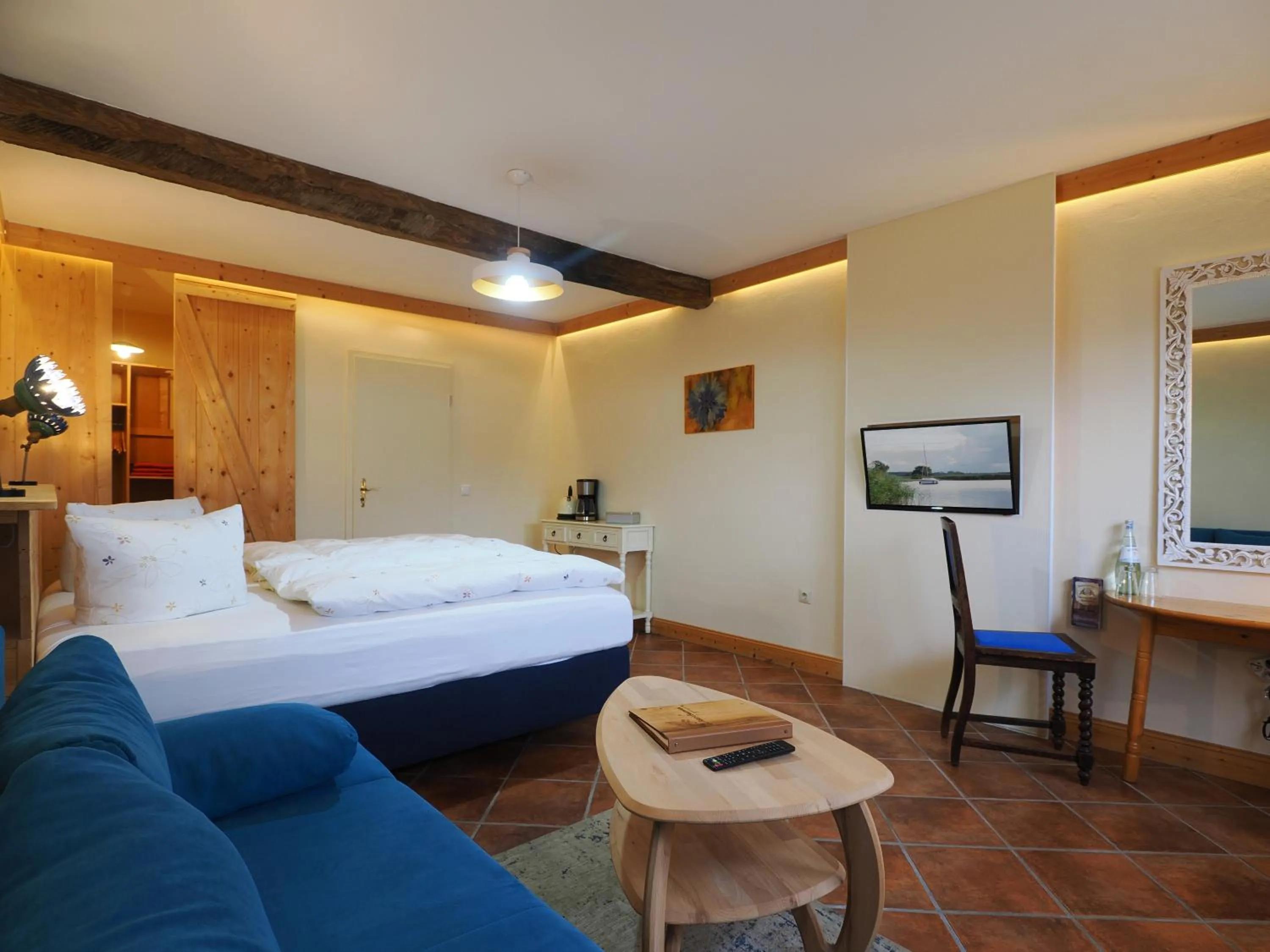 Bed in Bauernstube Morgenitz