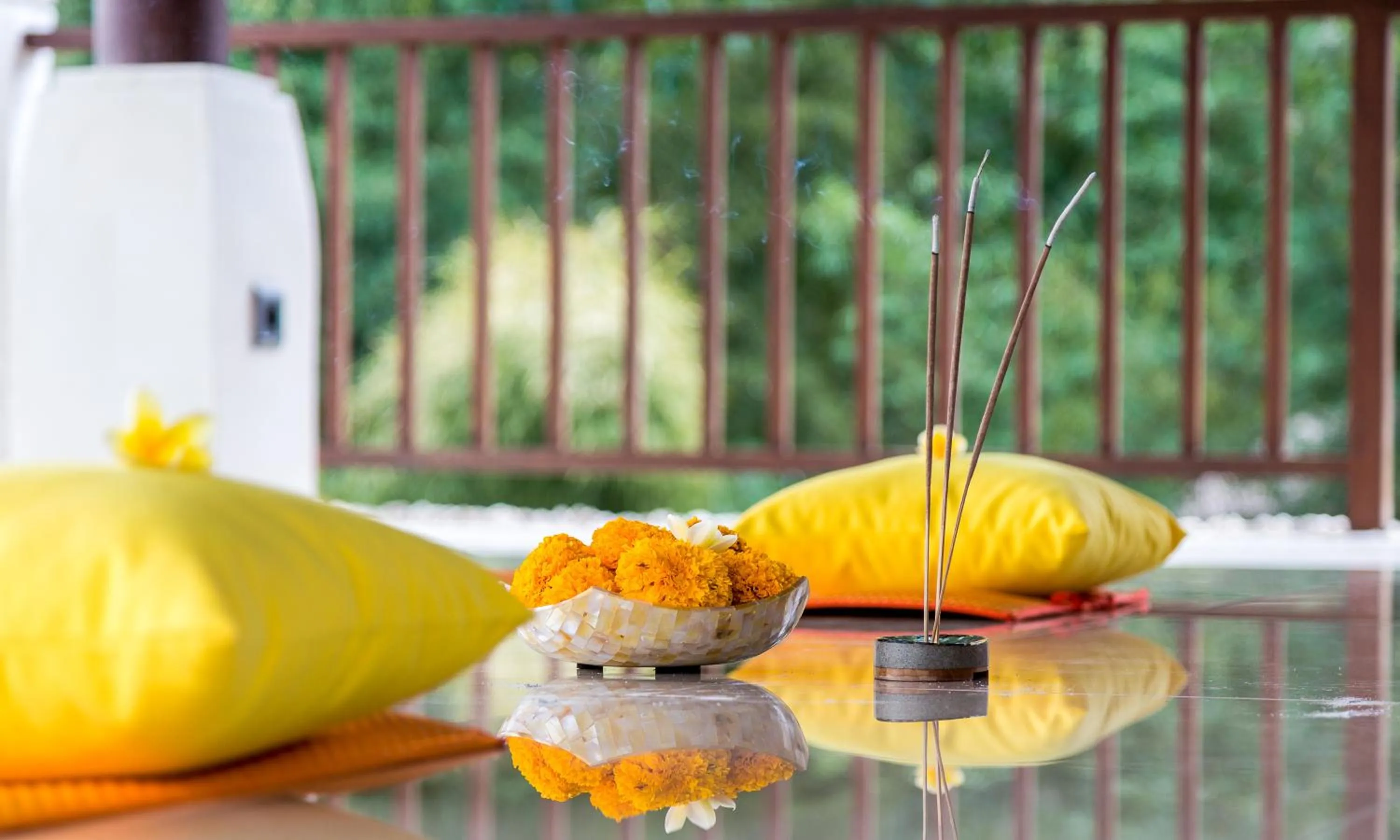 Decorative detail in The Manipura Luxury Estate and Spa Up to 18 person, fully serviced