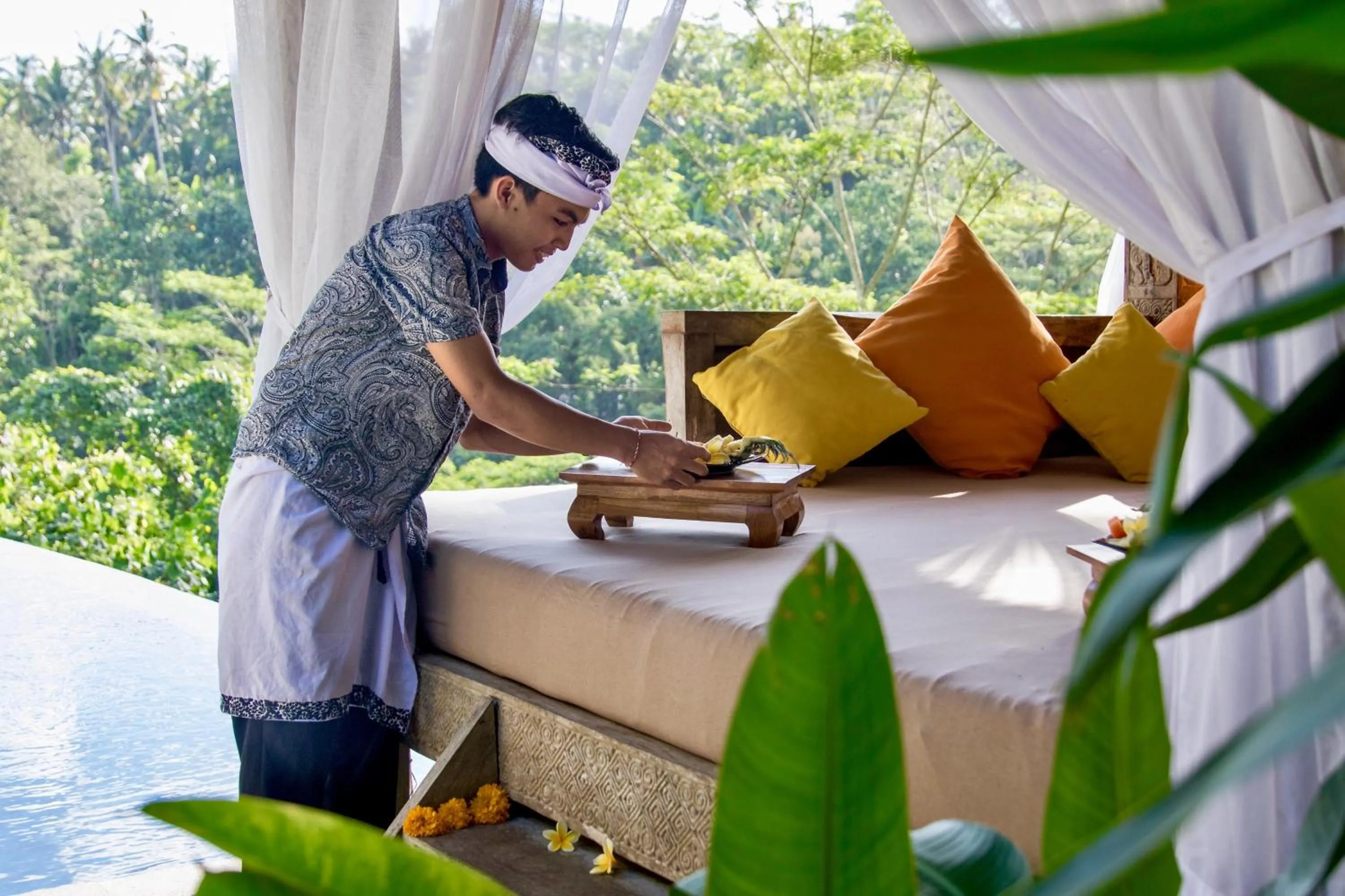 Balcony/Terrace in The Manipura Luxury Estate and Spa Up to 18 person, fully serviced