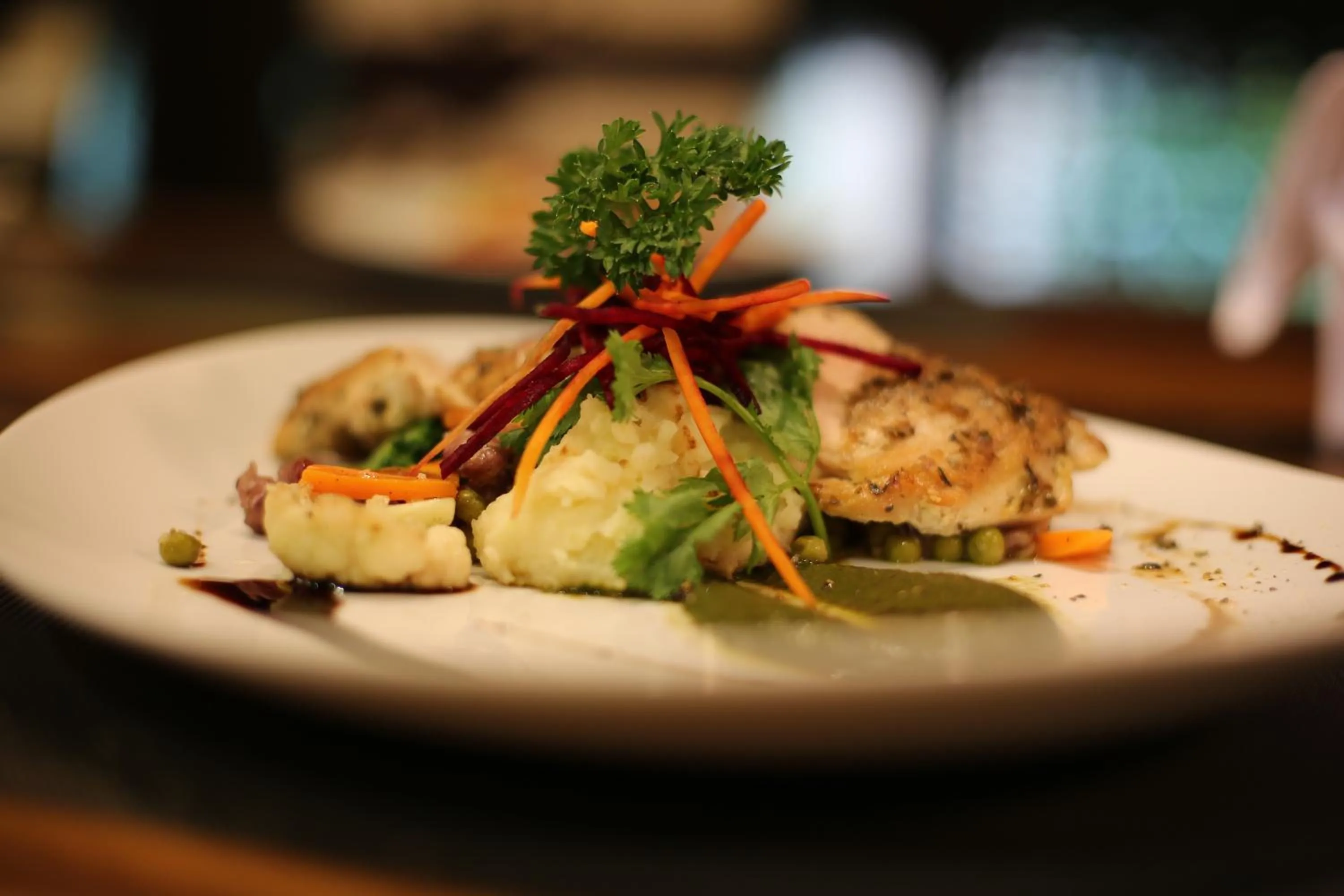 Food close-up in The Manipura Luxury Estate and Spa Up to 18 person, fully serviced