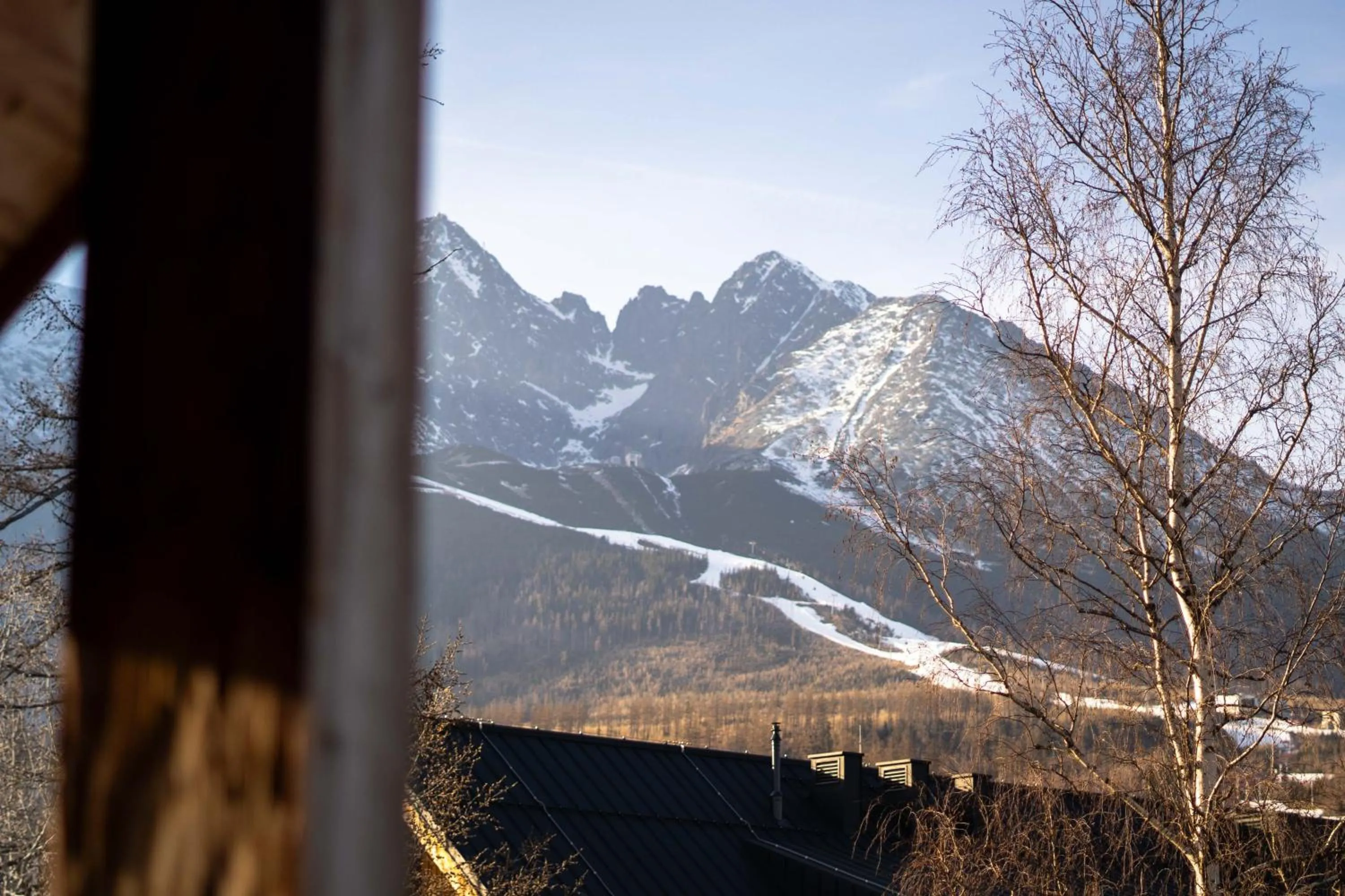 Mountain view in Kukučka Lomnica - Tatranská Lomnica