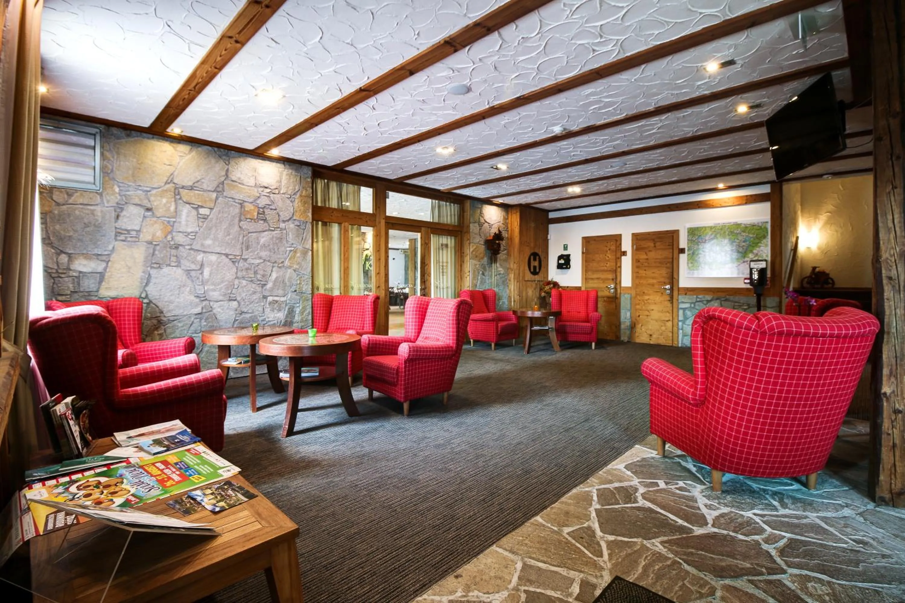 Lobby or reception in Kukučka Lomnica - Tatranská Lomnica
