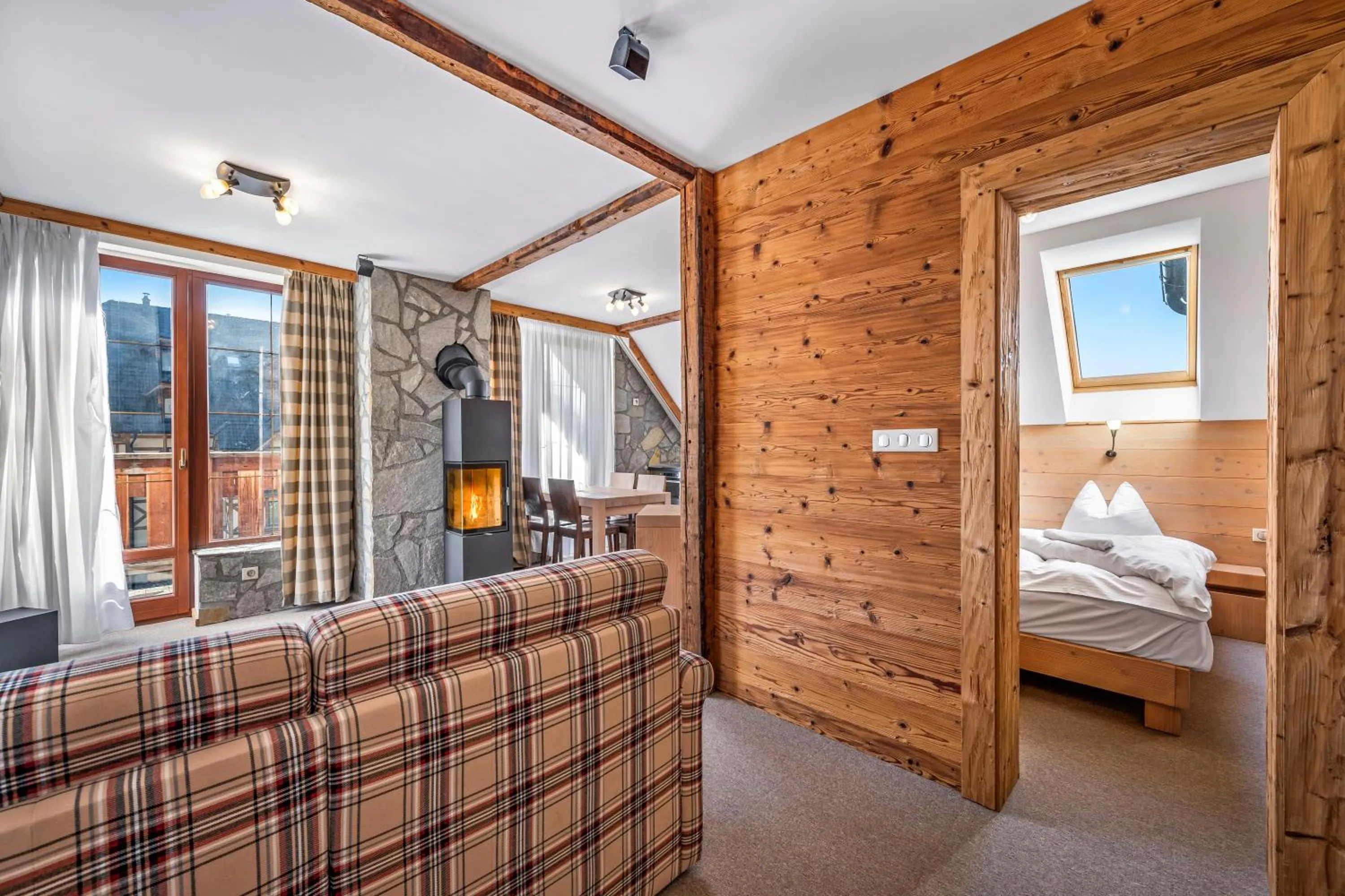 Photo of the whole room, Bed in Kukučka Lomnica - Tatranská Lomnica