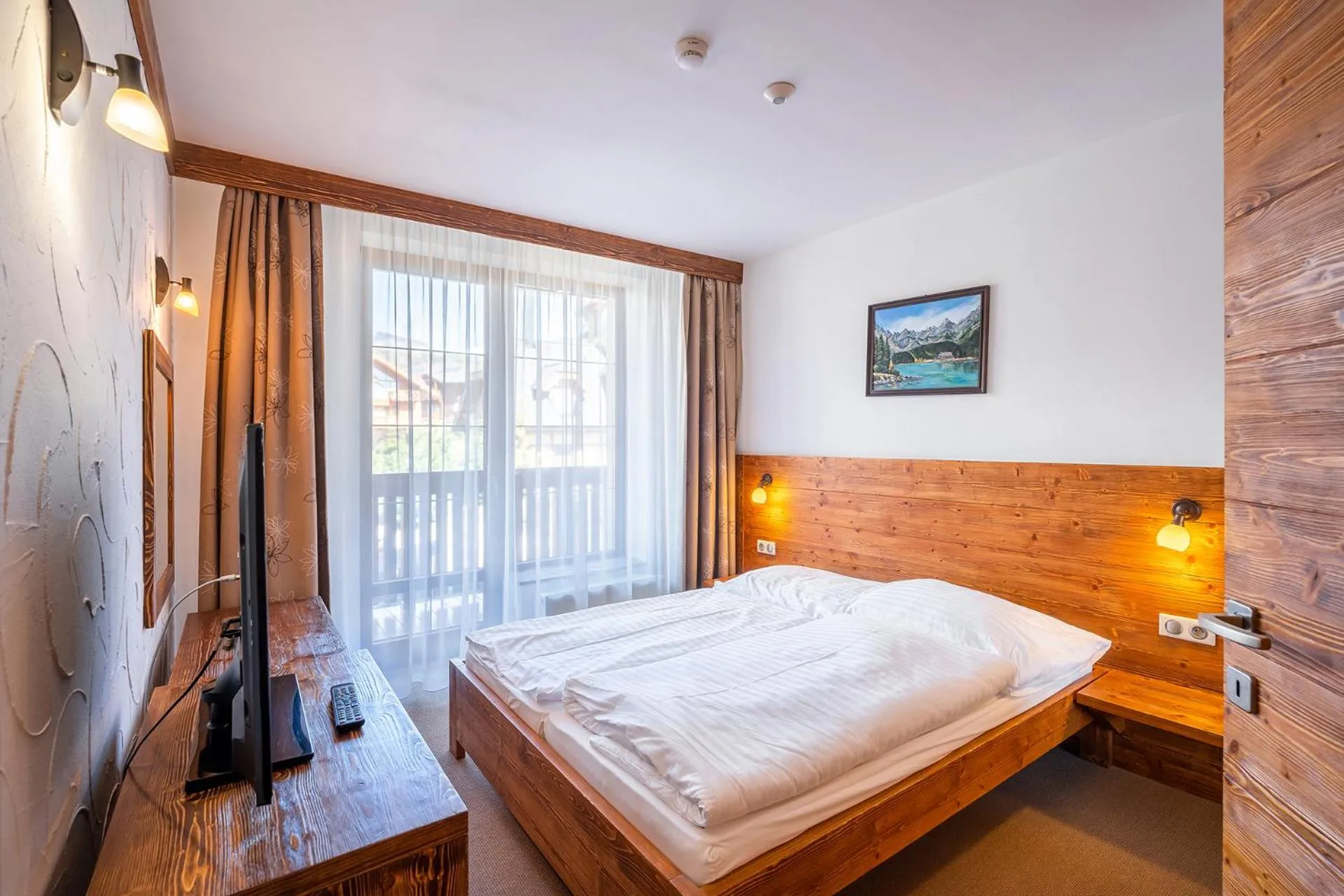 Bedroom, Bed in Kukučka Lomnica - Tatranská Lomnica