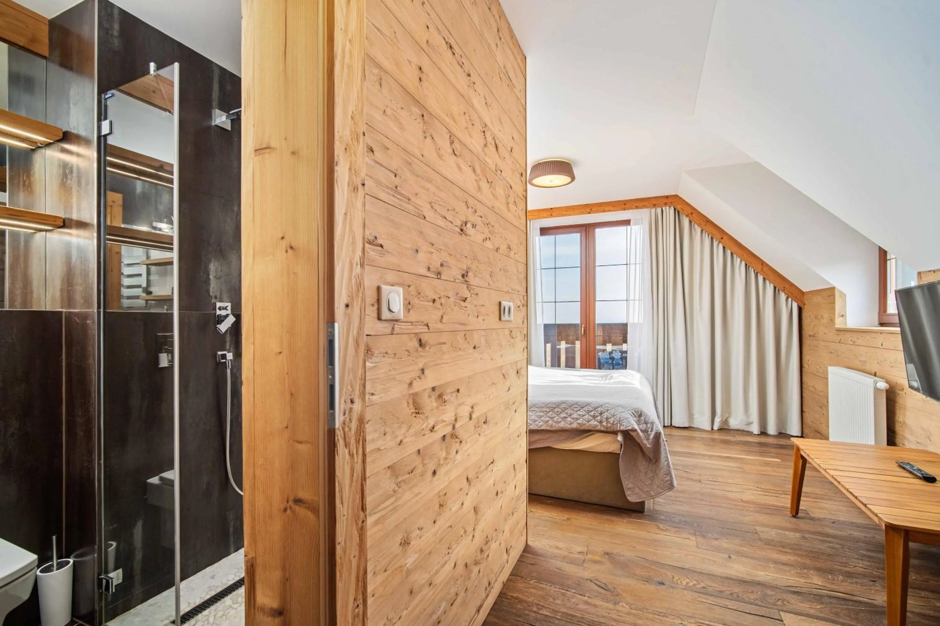 Bedroom, Bed in Kukučka Lomnica - Tatranská Lomnica