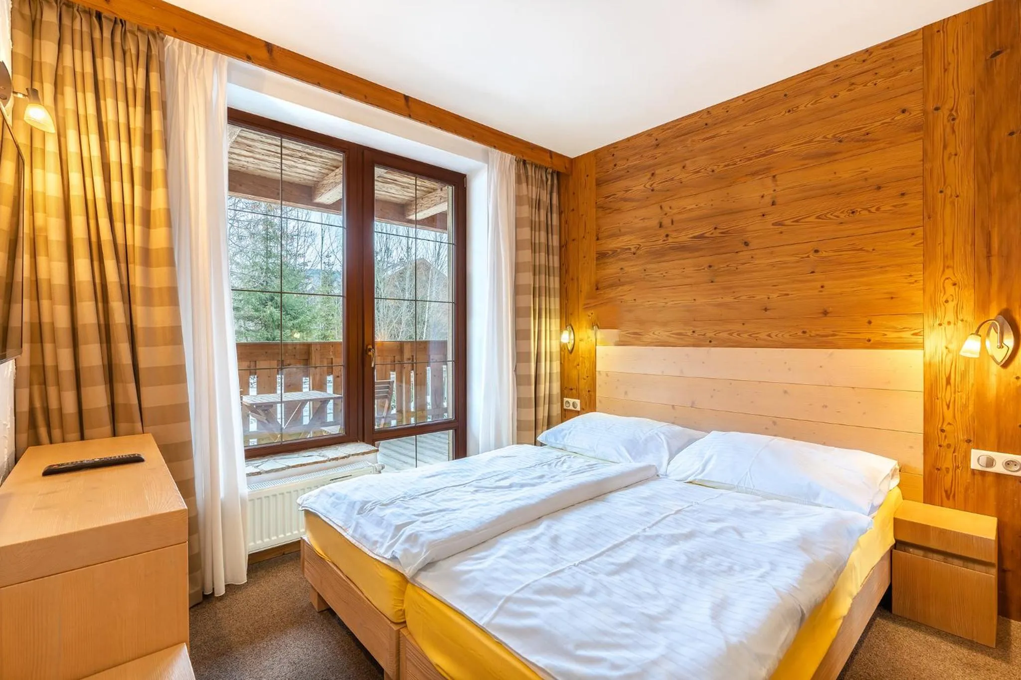 Bedroom, Bed in Kukučka Lomnica - Tatranská Lomnica