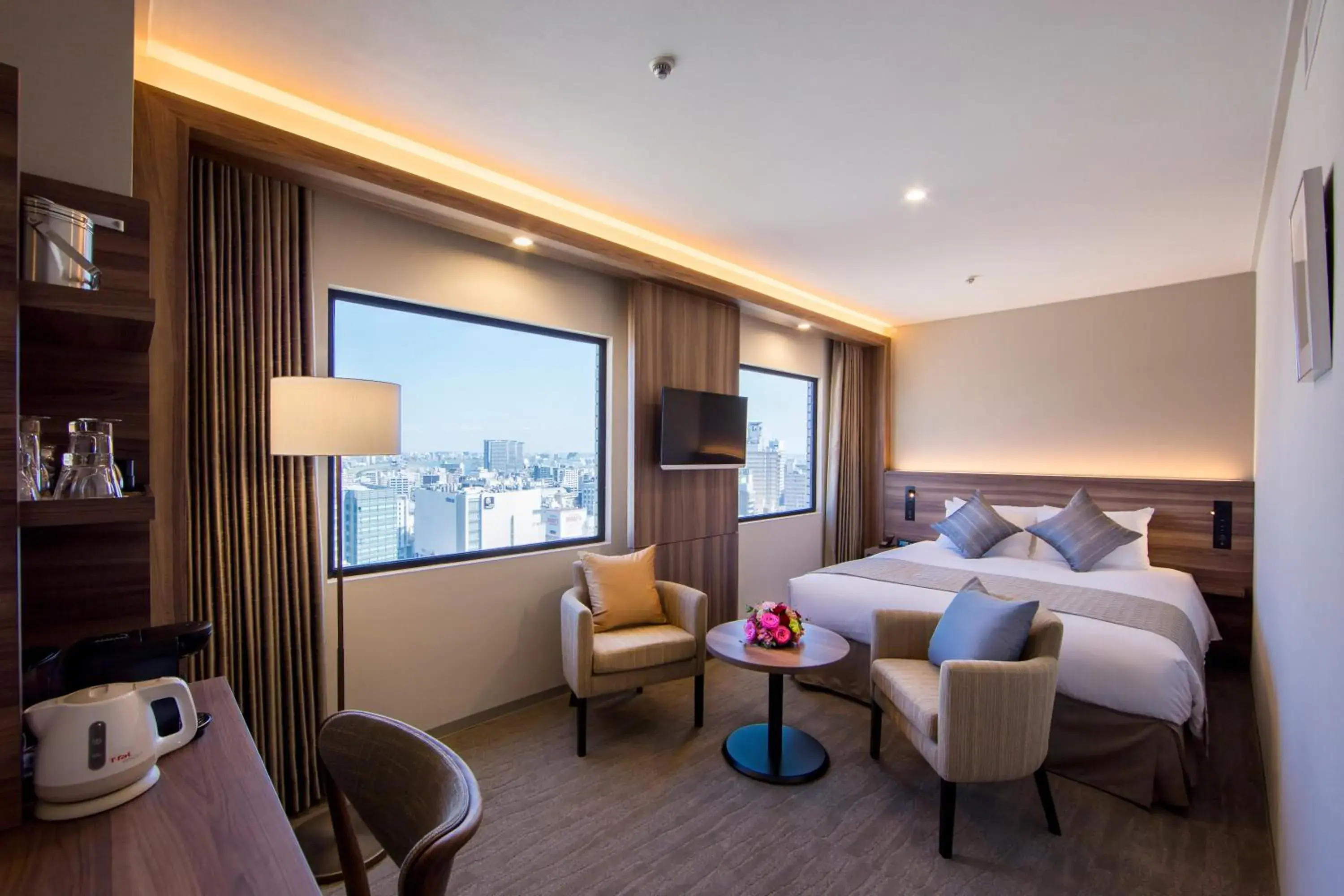 Bed in Kawasaki Nikko Hotel Bed in Kawasaki Nikko Hotel