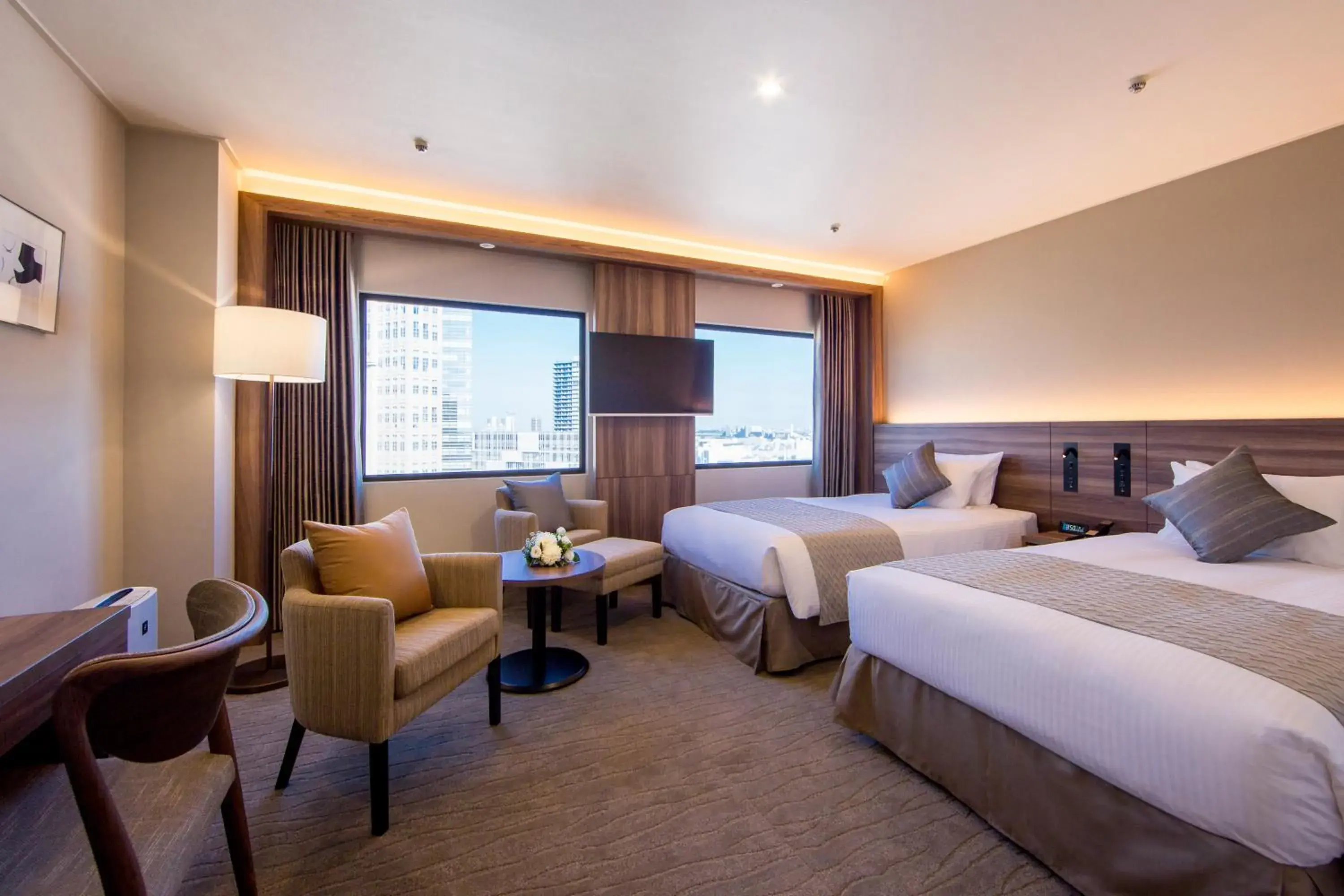 Bed in Kawasaki Nikko Hotel Bed in Kawasaki Nikko Hotel