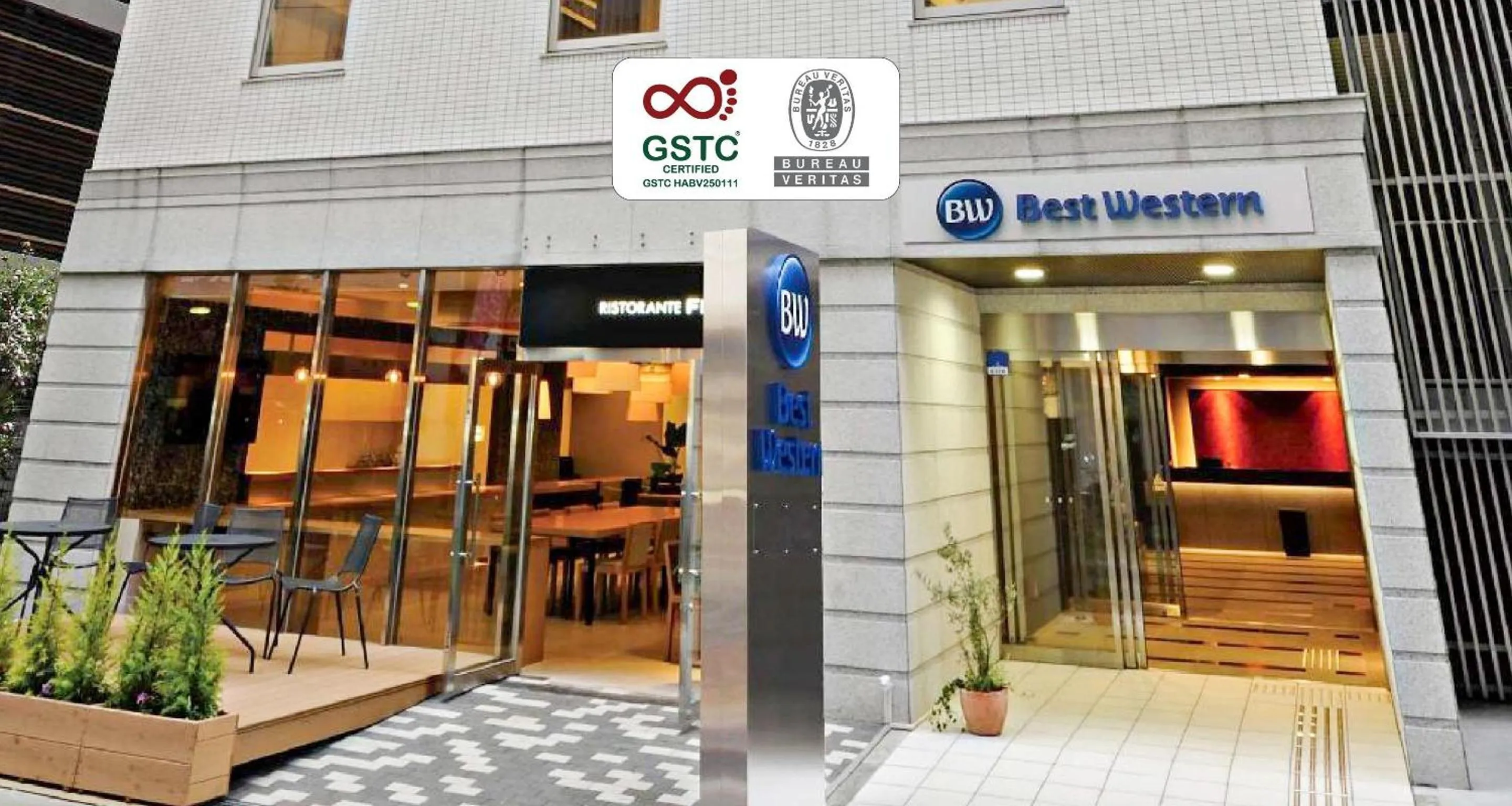 Property building in Best Western Hotel Fino Osaka Shinsaibashi