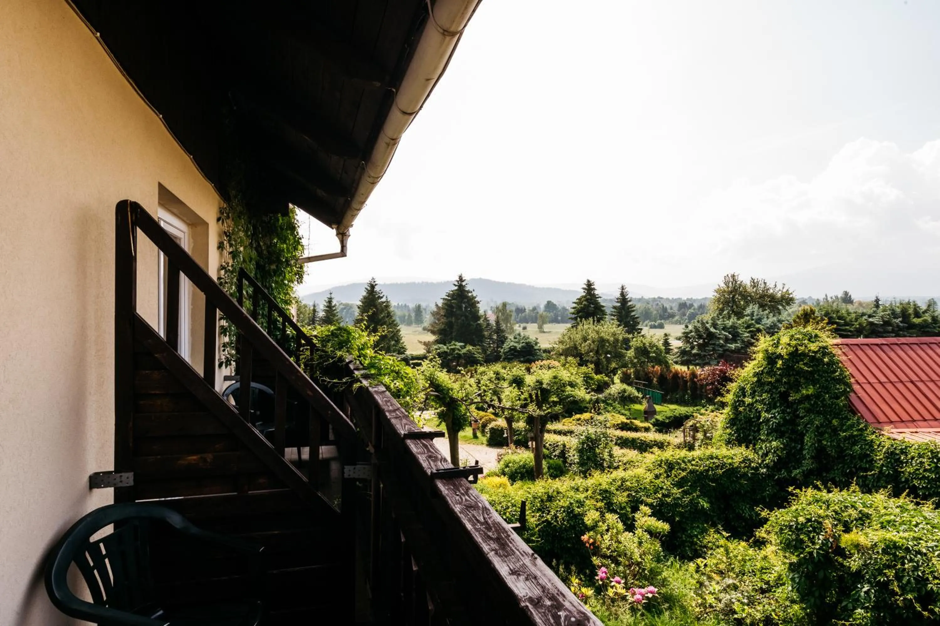 Balcony/Terrace in Hotel Chata Za Wsią