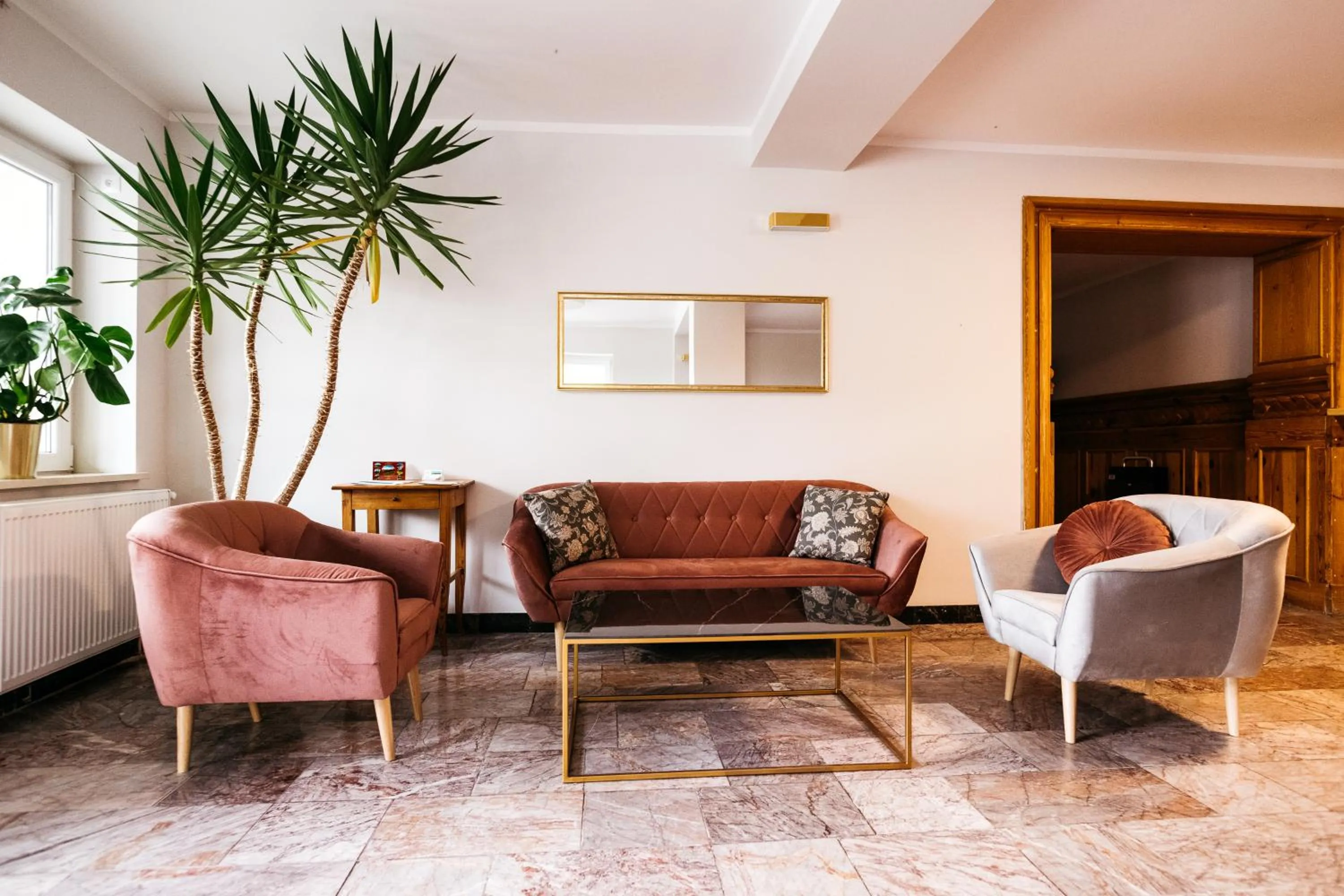 Lobby or reception in Hotel Chata Za Wsią