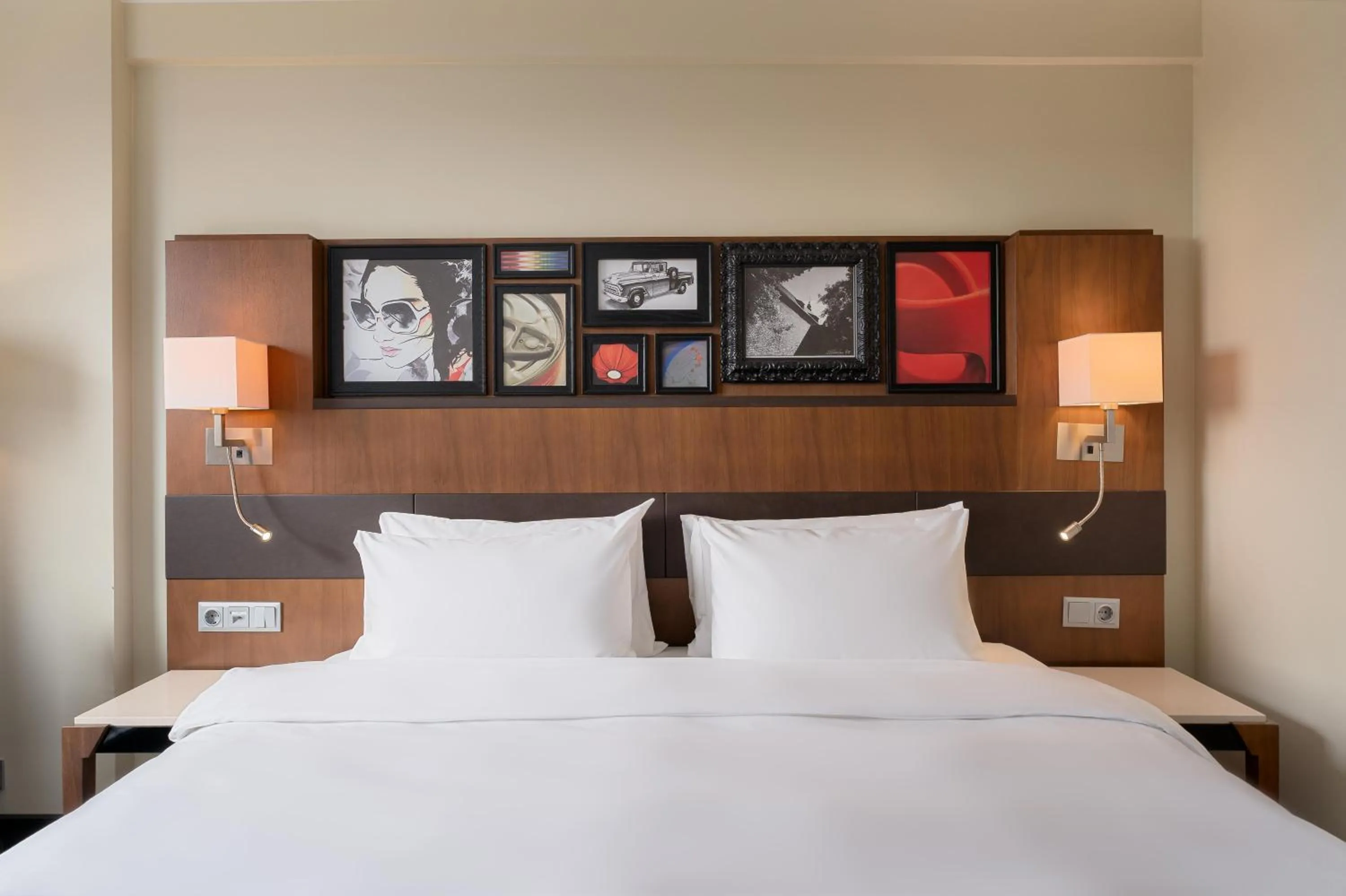 Bed in Radisson Blu Latvija Conference & Spa Hotel, Riga