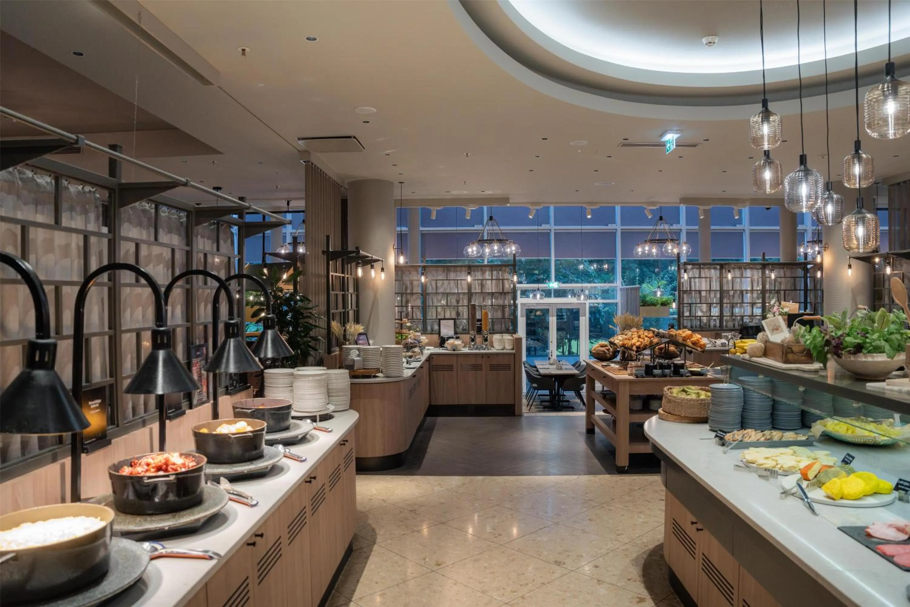 Breakfast in Radisson Blu Latvija Conference & Spa Hotel, Riga