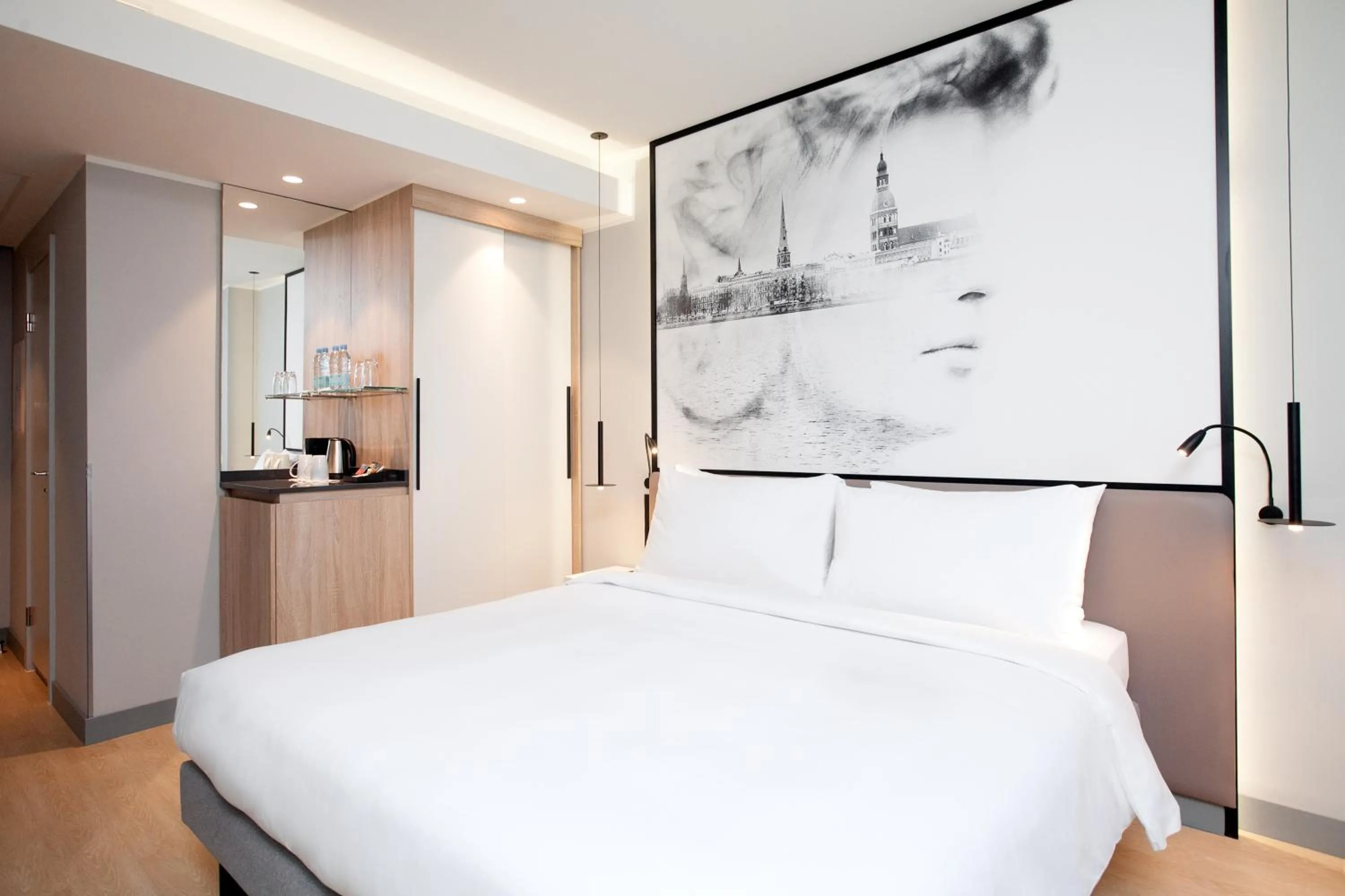 Bedroom, Bed in Radisson Blu Latvija Conference & Spa Hotel, Riga