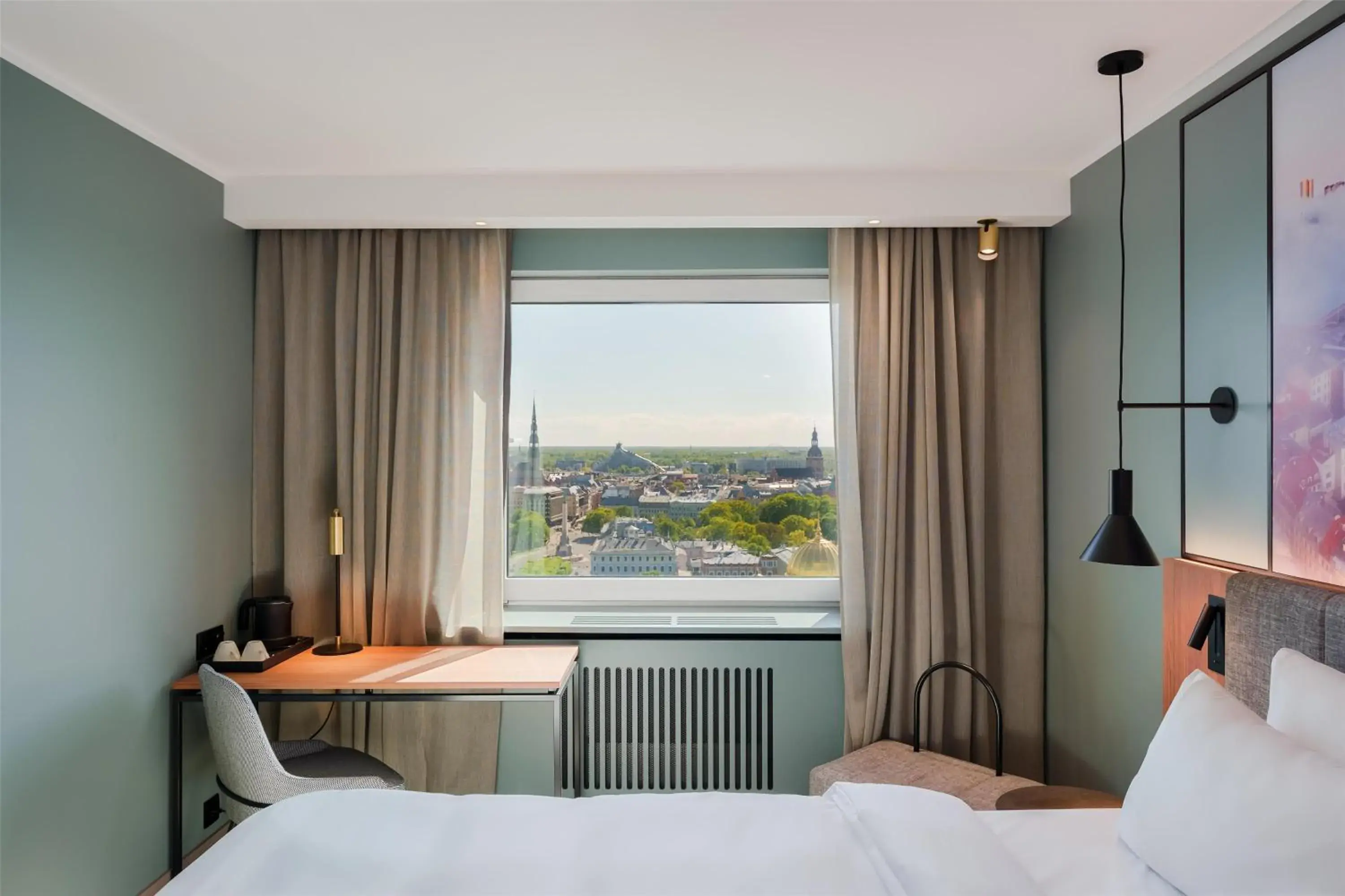 Bedroom, Bed in Radisson Blu Latvija Conference & Spa Hotel, Riga Bedroom, Bed in Radisson Blu Latvija Conference & Spa Hotel, Riga