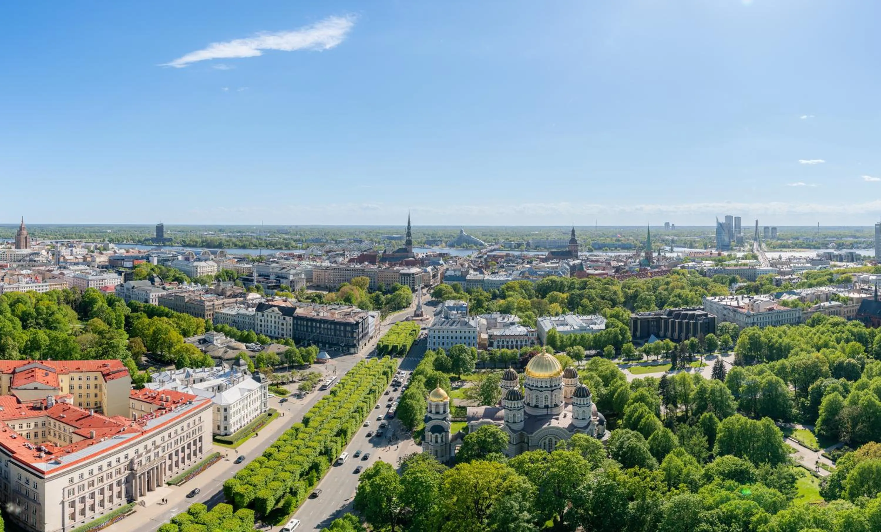 View (from property/room) in Radisson Blu Latvija Conference & Spa Hotel, Riga