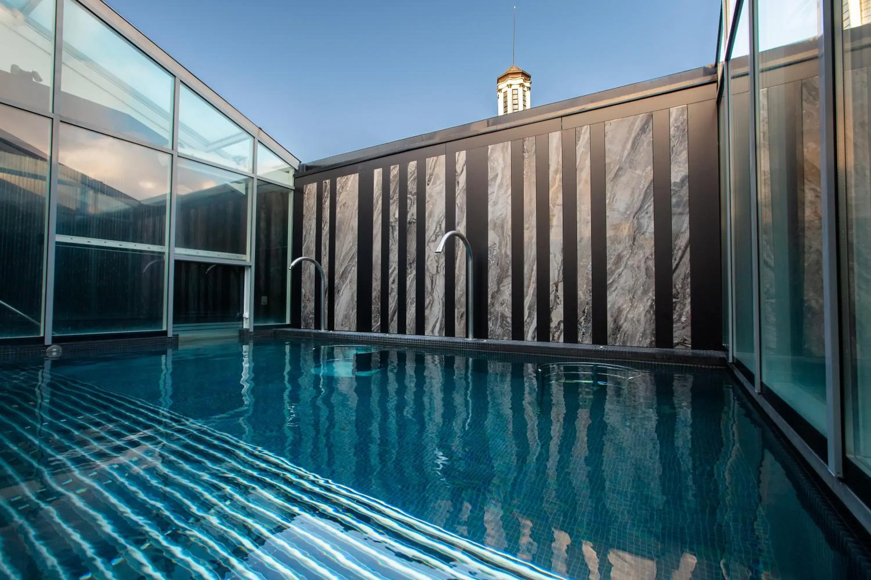 Swimming pool in Radisson Blu Latvija Conference & Spa Hotel, Riga Swimming pool in Radisson Blu Latvija Conference & Spa Hotel, Riga